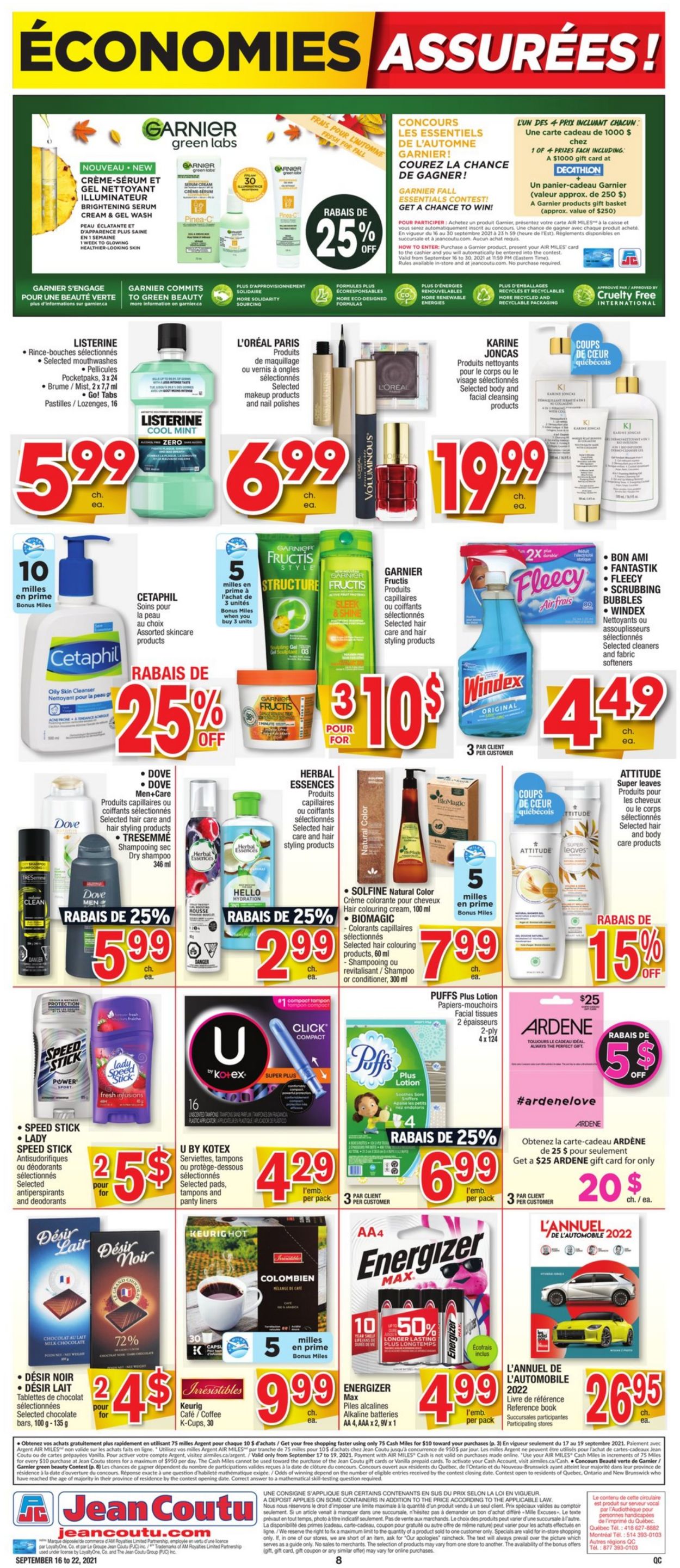 Jean Coutu Flyer - 09/16-09/22/2021 (Page 4)