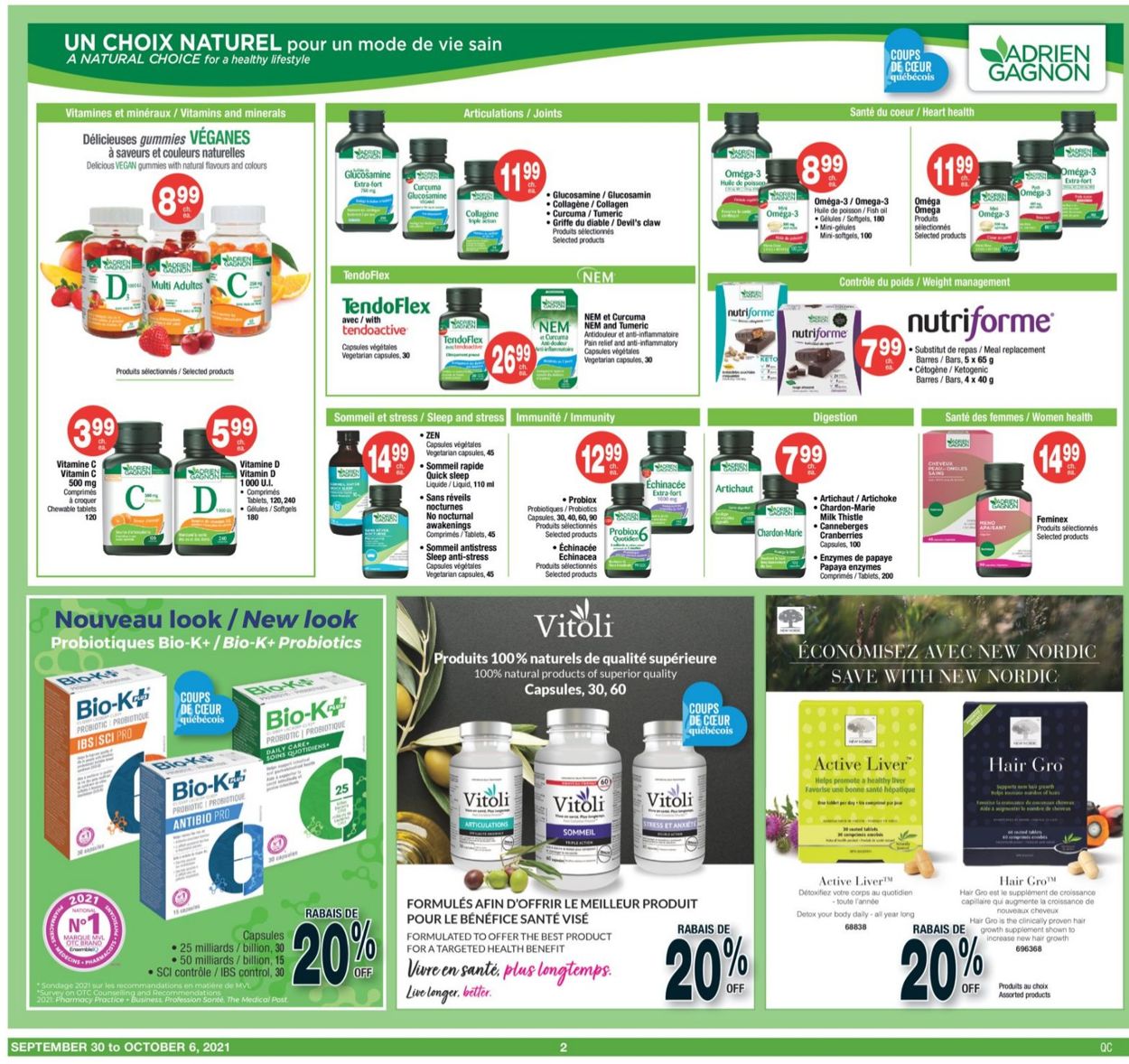 Jean Coutu Flyer - 09/30-10/06/2021 (Page 2)