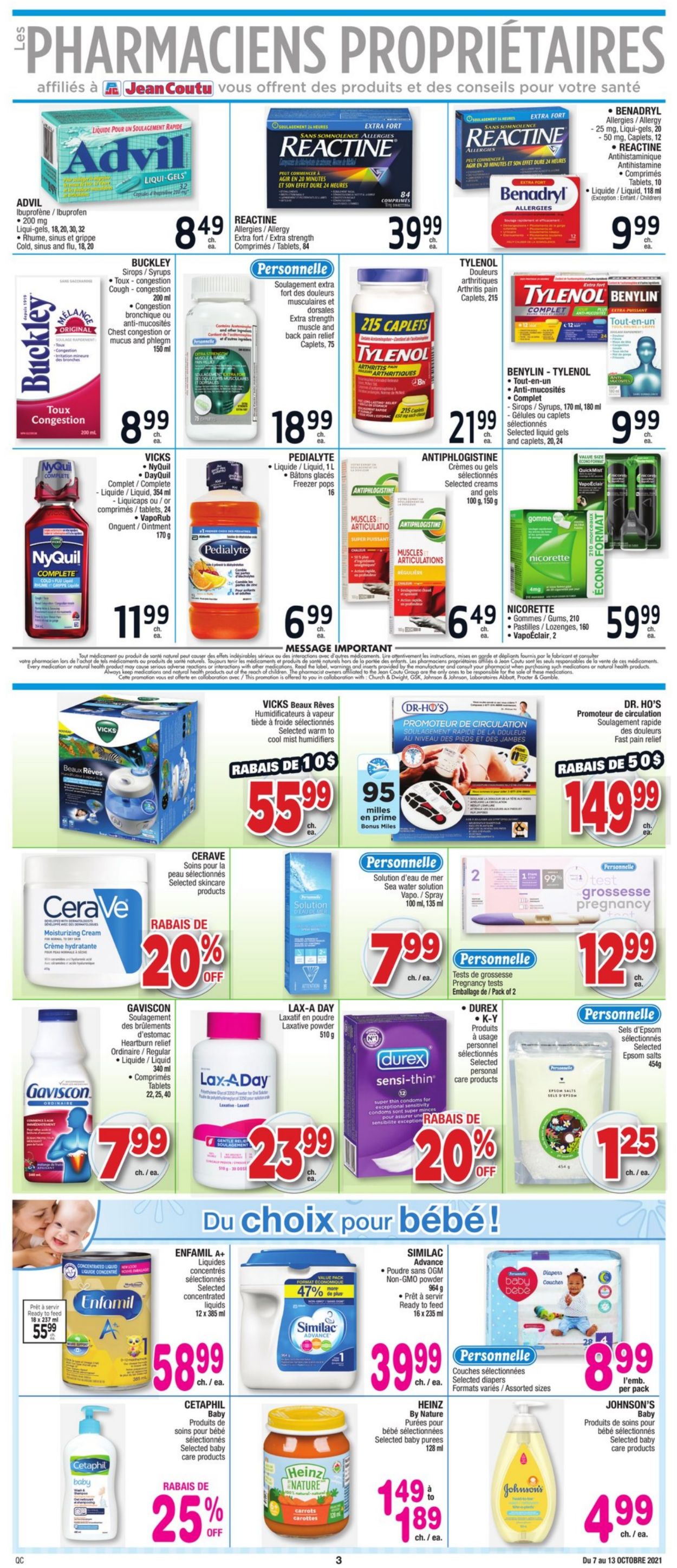 Jean Coutu Flyer - 10/07-10/13/2021 (Page 5)