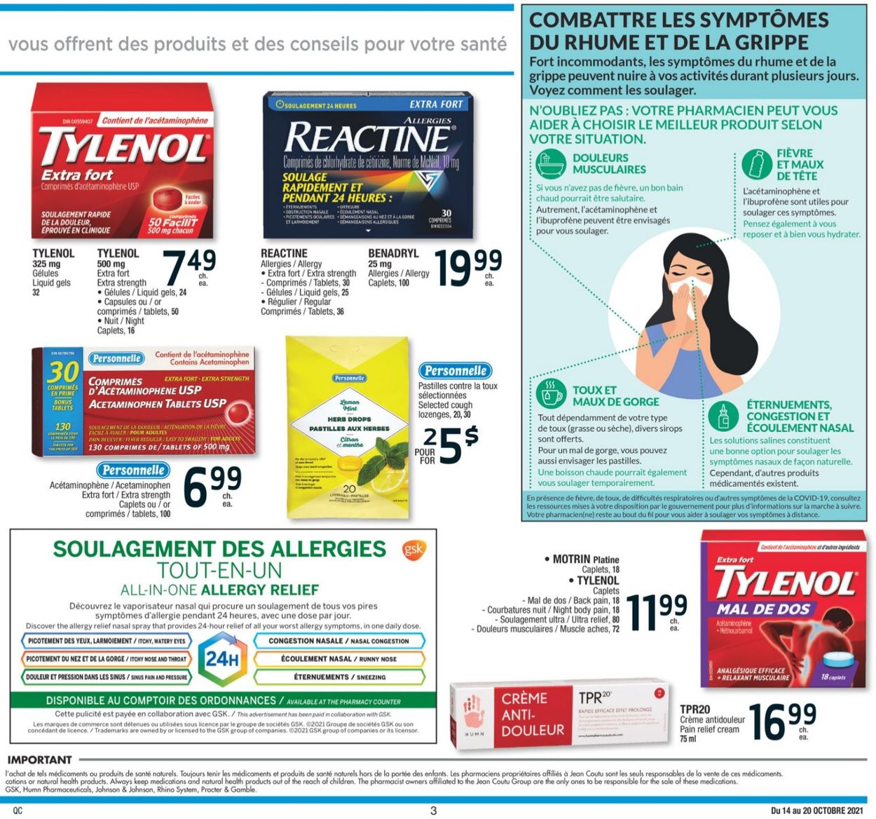 Jean Coutu Flyer - 10/14-10/20/2021 (Page 3)