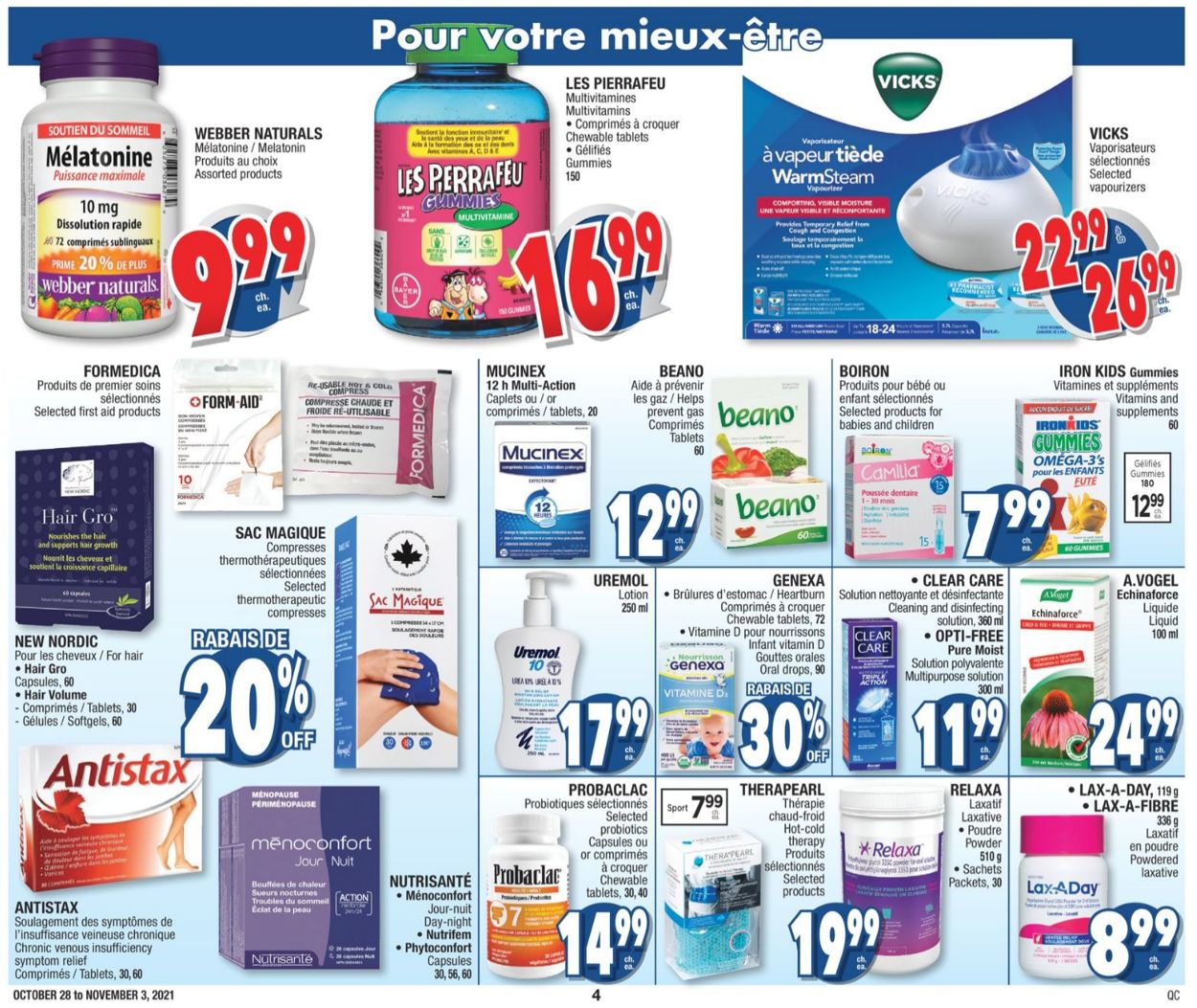Jean Coutu Flyer - 10/28-11/03/2021 (Page 4)