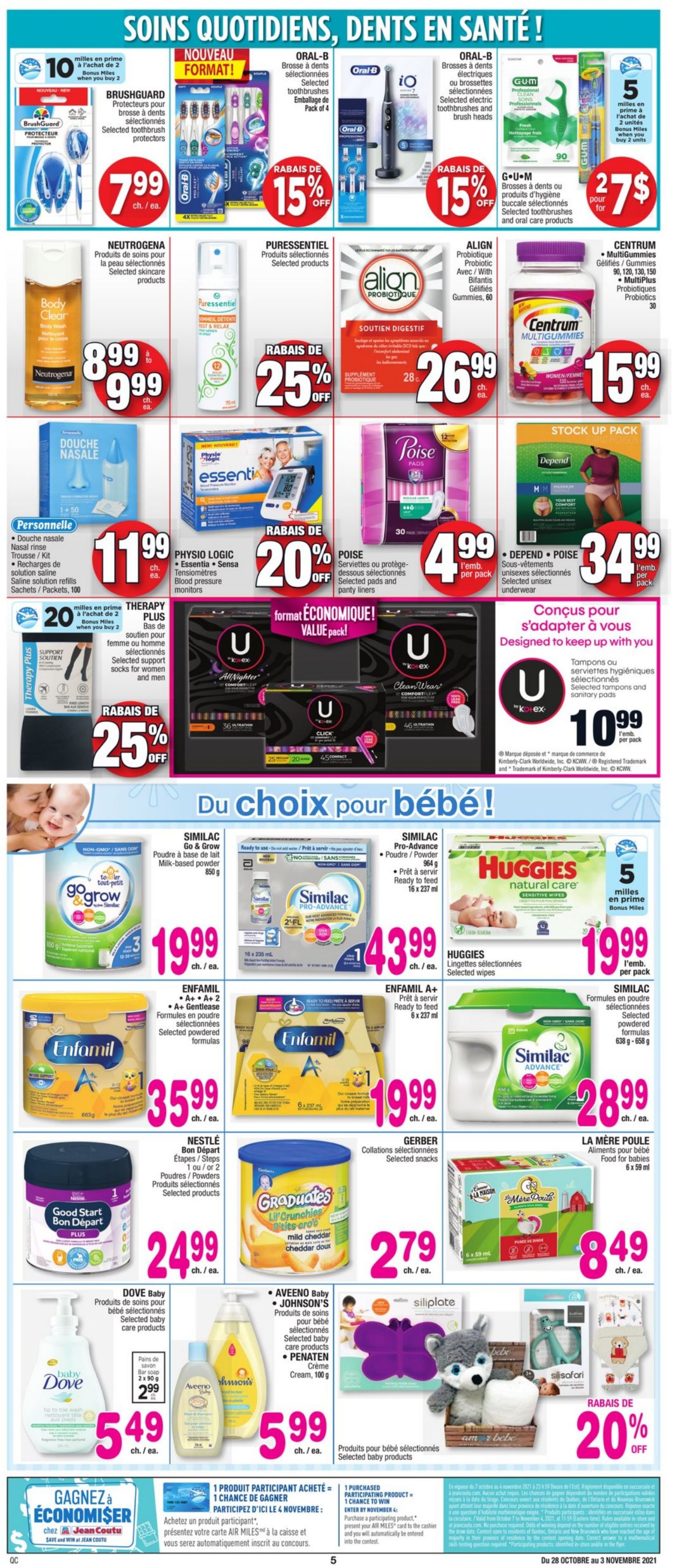 Jean Coutu HALLOWEEN 2021 Flyer - 10/28-11/03/2021 (Page 6)