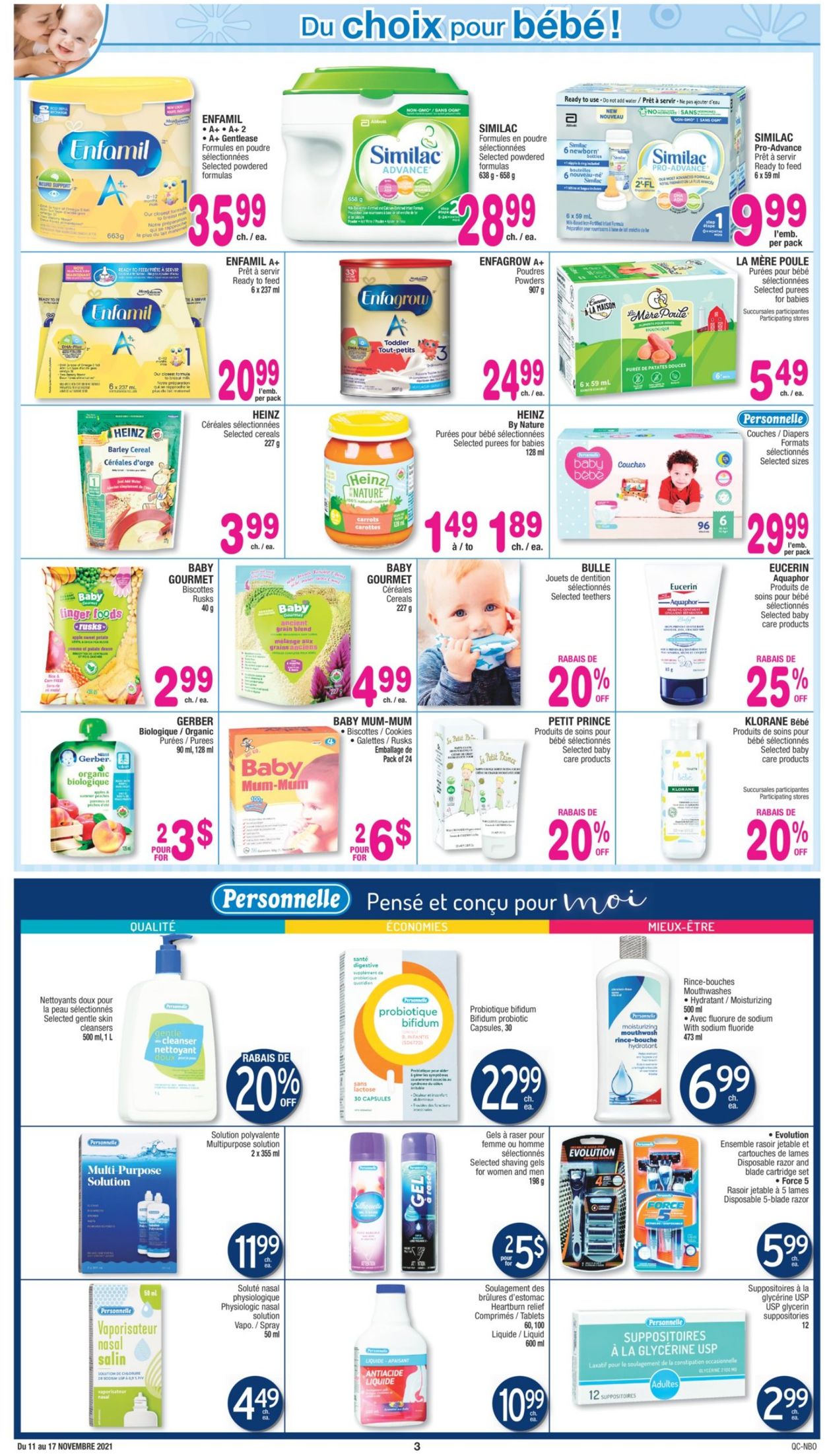 Jean Coutu Flyer - 11/11-11/17/2021 (Page 3)