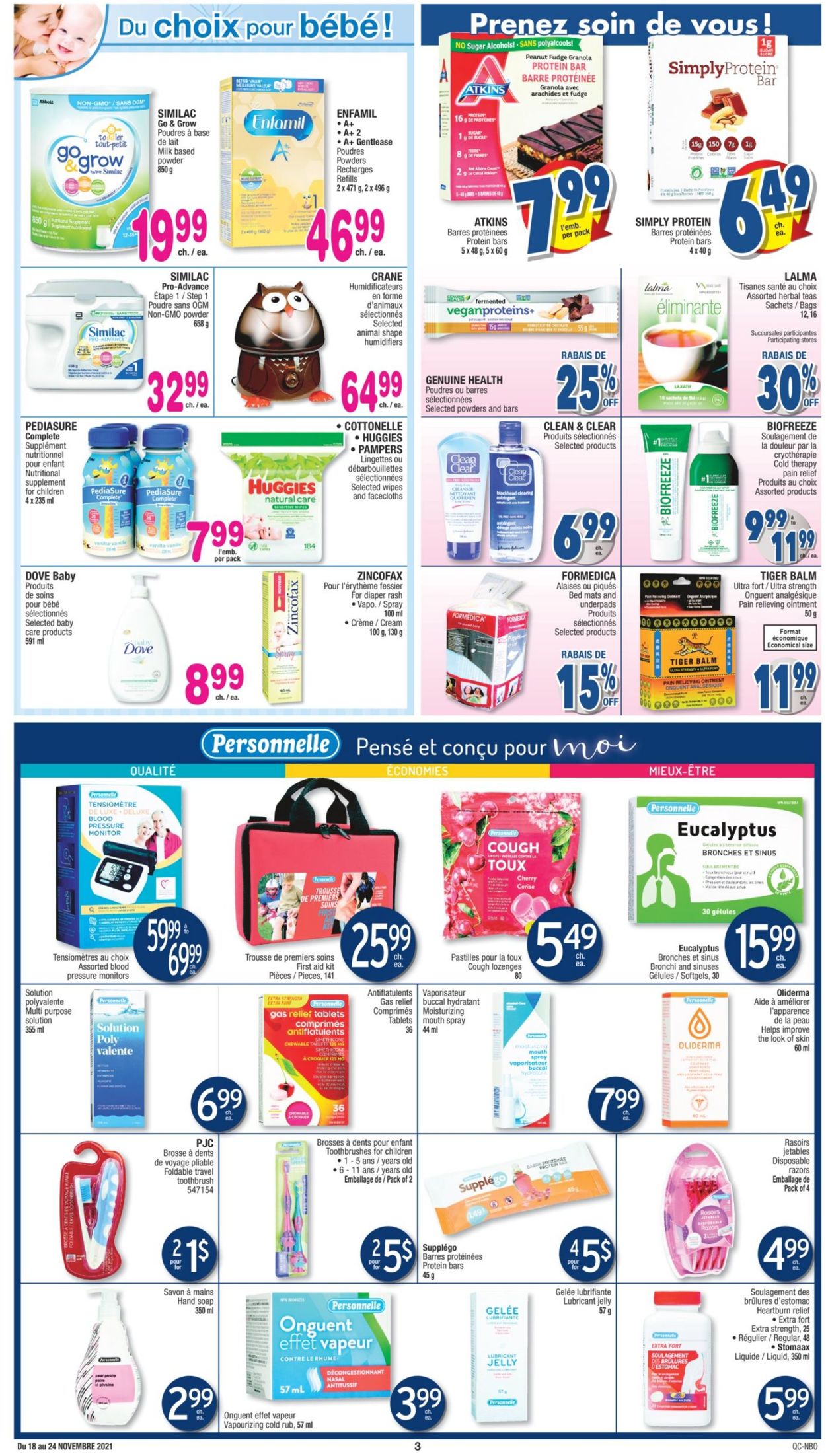Jean Coutu Flyer - 11/18-11/24/2021 (Page 3)