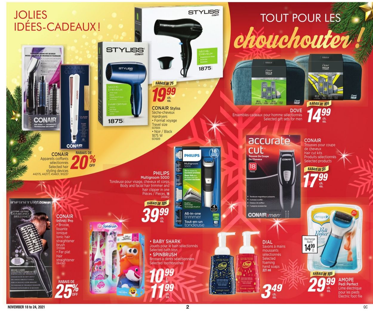 Jean Coutu CHRISTMAS 2021 Flyer - 11/18-11/24/2021 (Page 6)