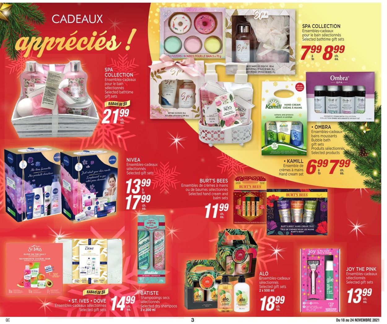 Jean Coutu CHRISTMAS 2021 Flyer - 11/18-11/24/2021 (Page 7)