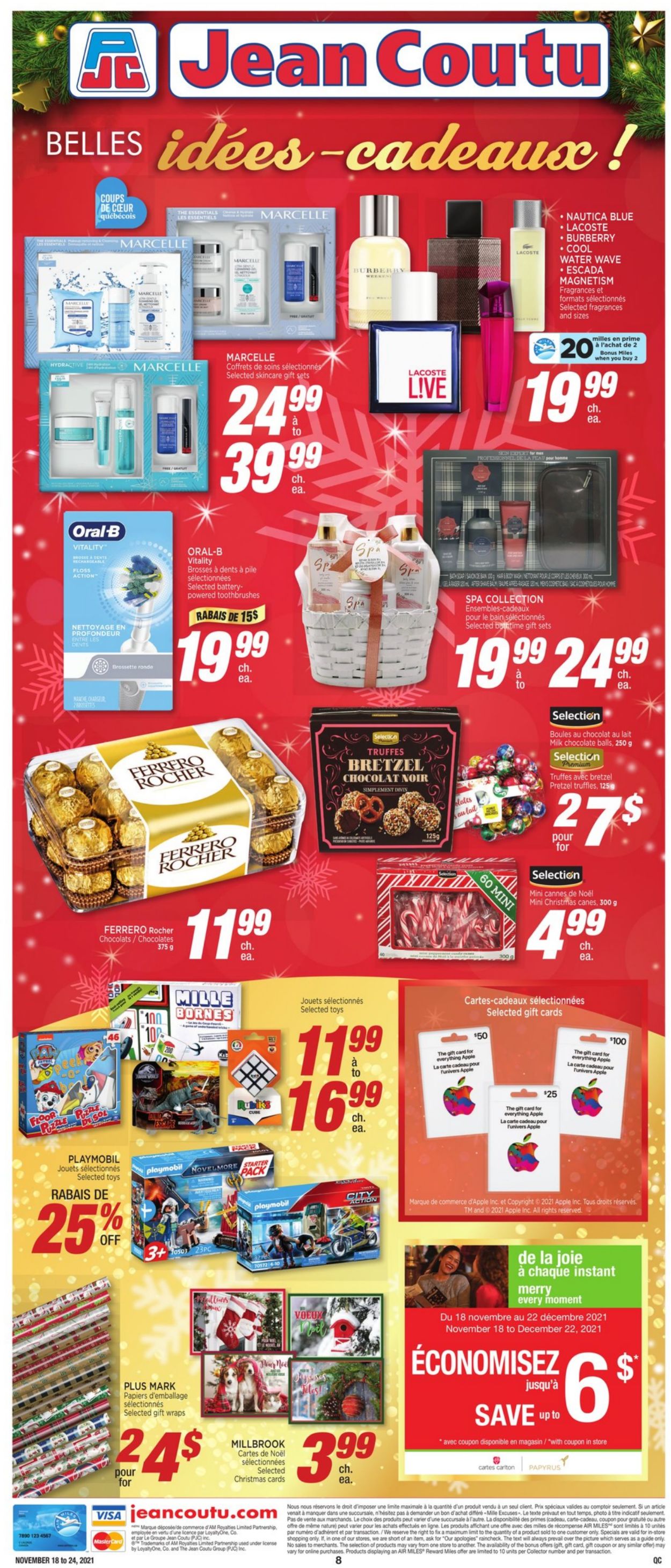 Jean Coutu CHRISTMAS 2021 Flyer - 11/18-11/24/2021 (Page 15)