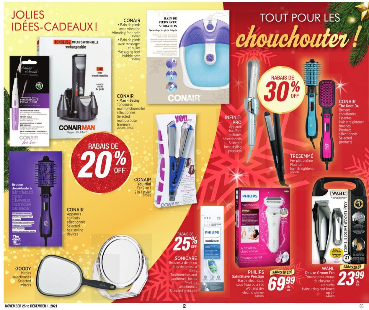 Jean Coutu BLACK FRIDAY 2021 Flyer - 11/25-12/01/2021 (Page 7)