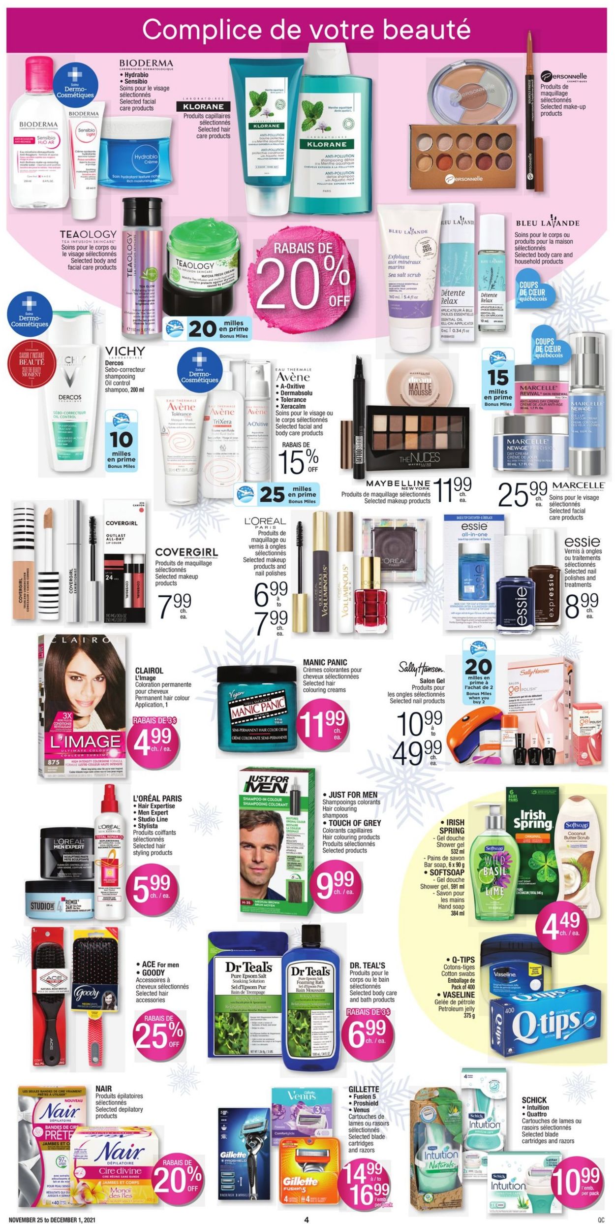 Jean Coutu BLACK FRIDAY 2021 Flyer - 11/25-12/01/2021 (Page 4)