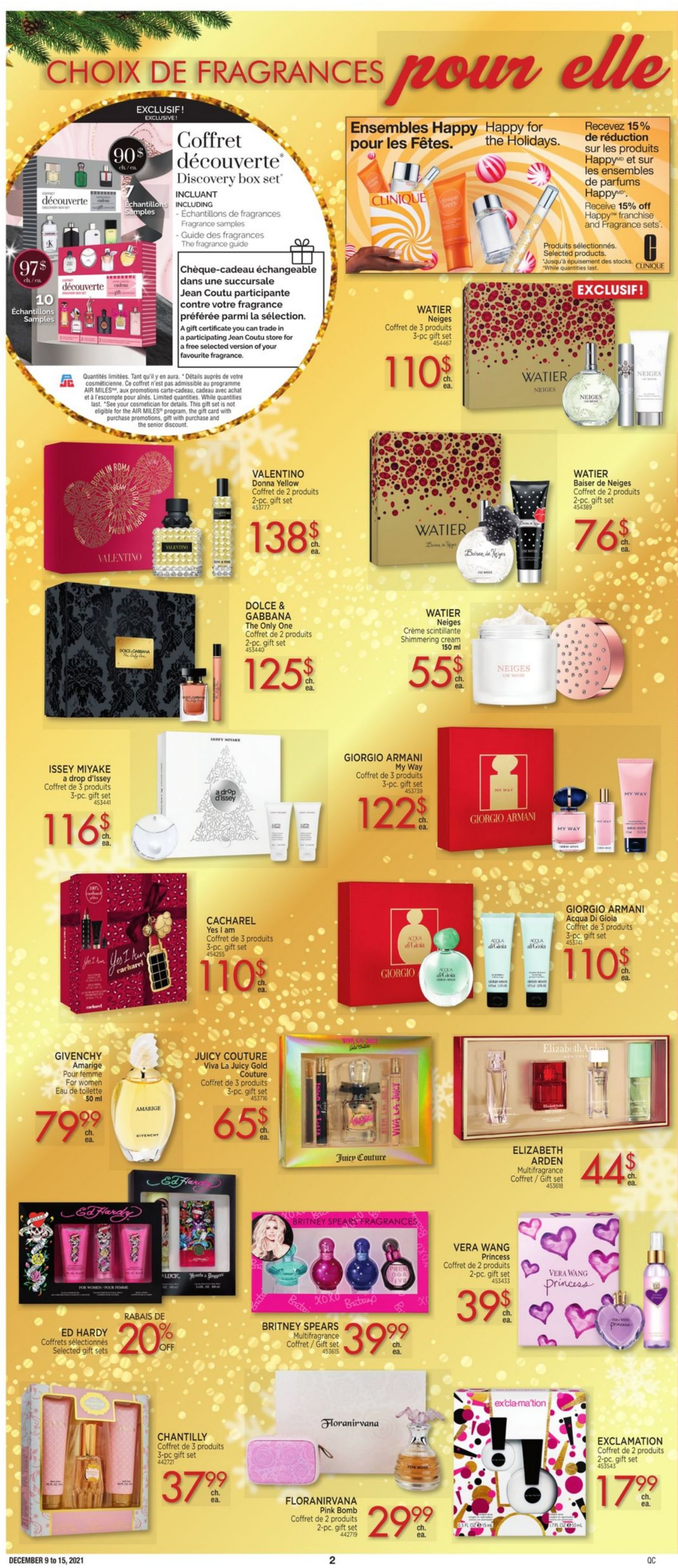 Jean Coutu CHRISTMAS 2021 Flyer - 12/09-12/15/2021 (Page 2)