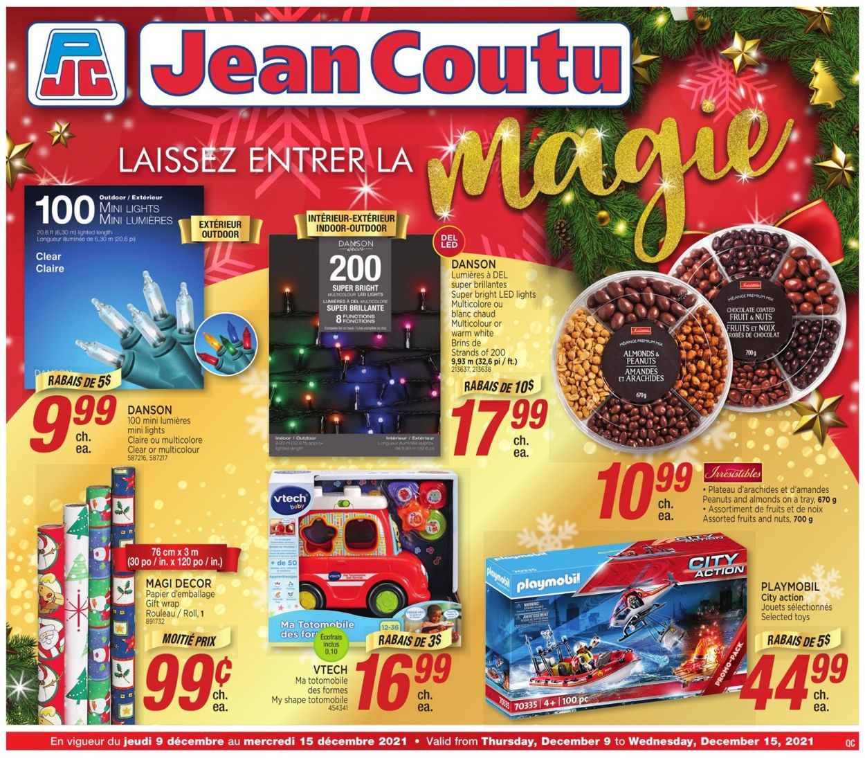Jean Coutu CHRISTMAS 2021 Flyer - 12/09-12/15/2021 (Page 6)