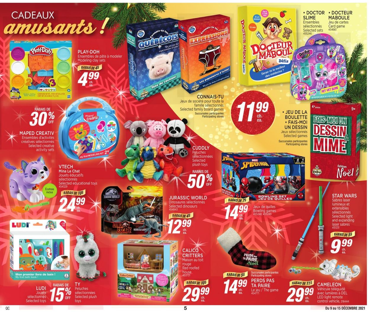 Jean Coutu CHRISTMAS 2021 Flyer - 12/09-12/15/2021 (Page 10)