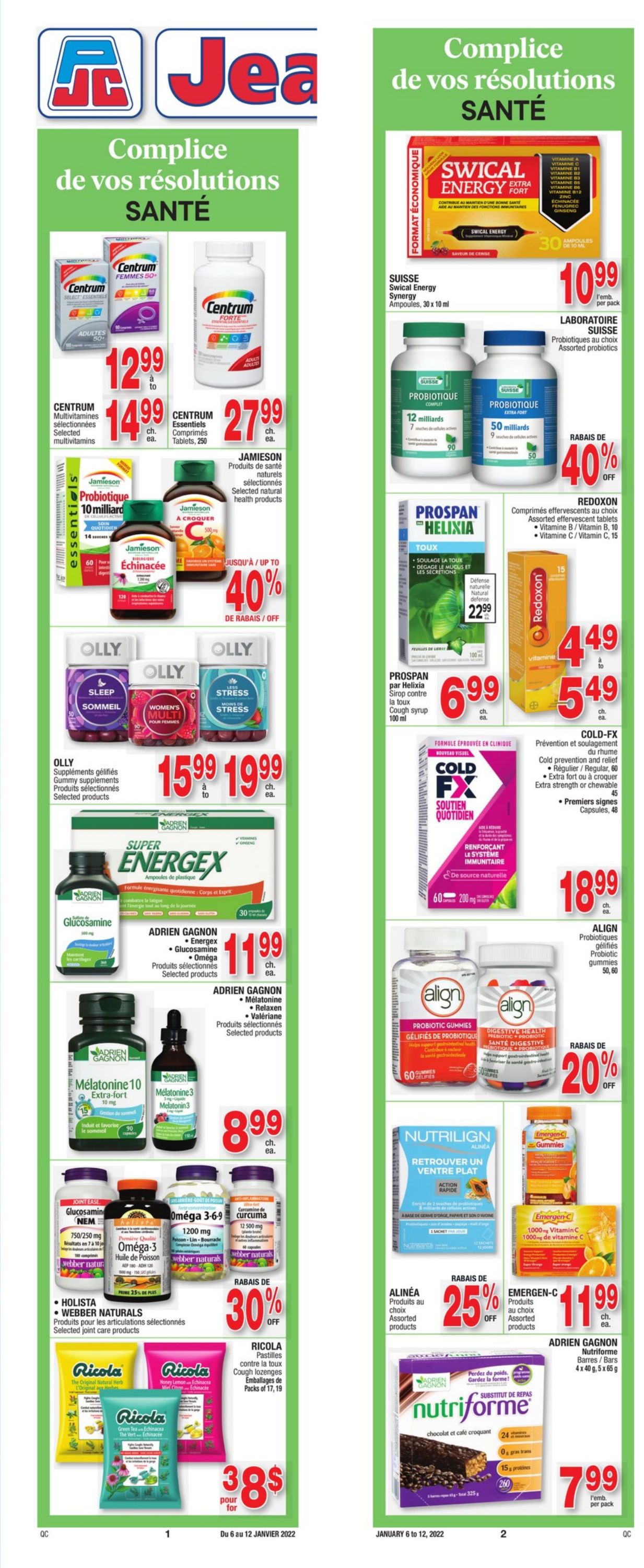 Jean Coutu Flyer - 01/06-01/12/2022 (Page 4)