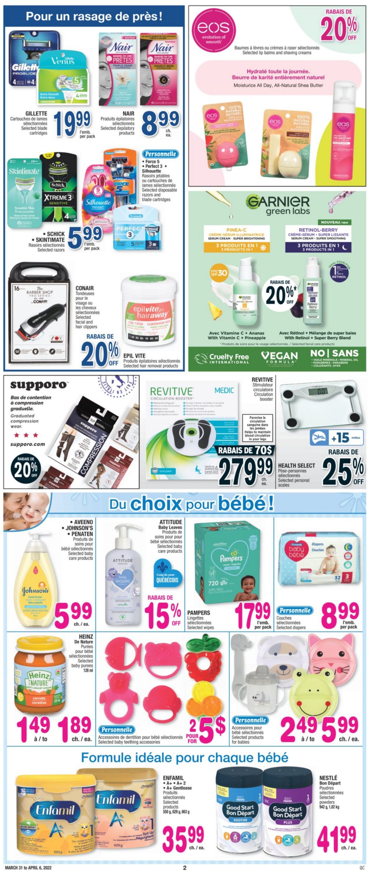 Jean Coutu Flyer - 03/31-04/06/2022 (Page 3)