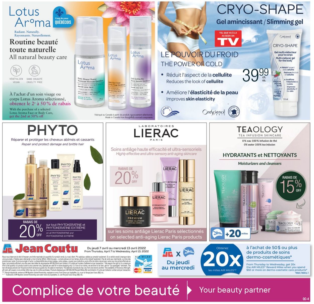 Jean Coutu Flyer - 04/07-04/13/2022 (Page 4)