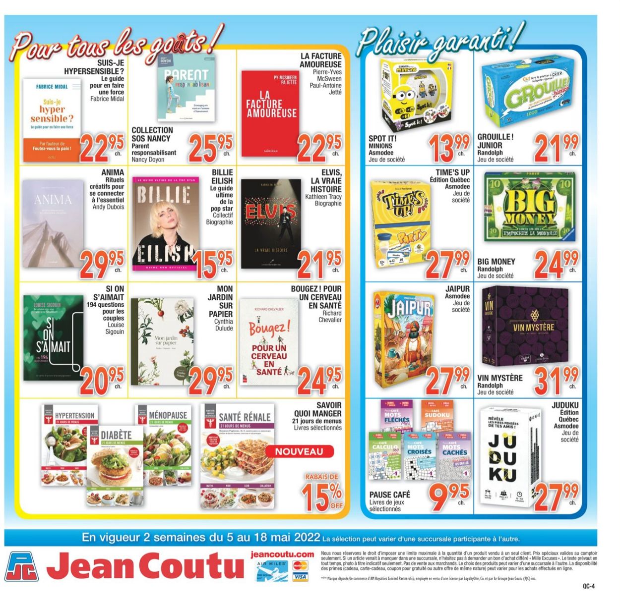 Jean Coutu Flyer - 05/05-05/18/2022 (Page 4)