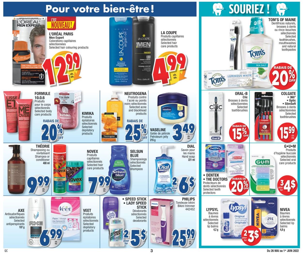 Jean Coutu Flyer - 05/26-06/01/2022 (Page 3)