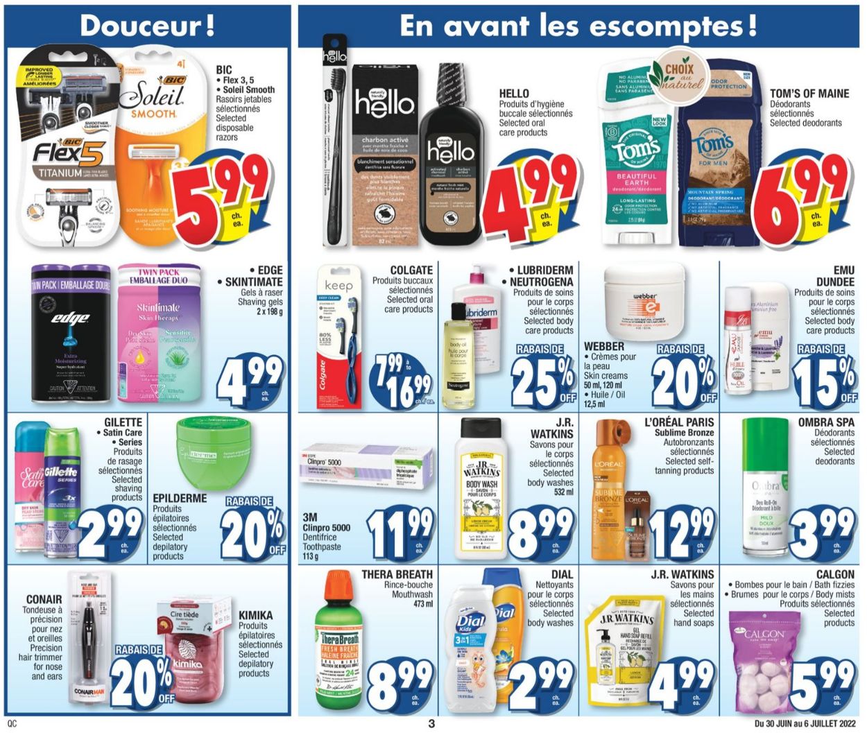 Jean Coutu Flyer - 06/30-07/06/2022 (Page 3)