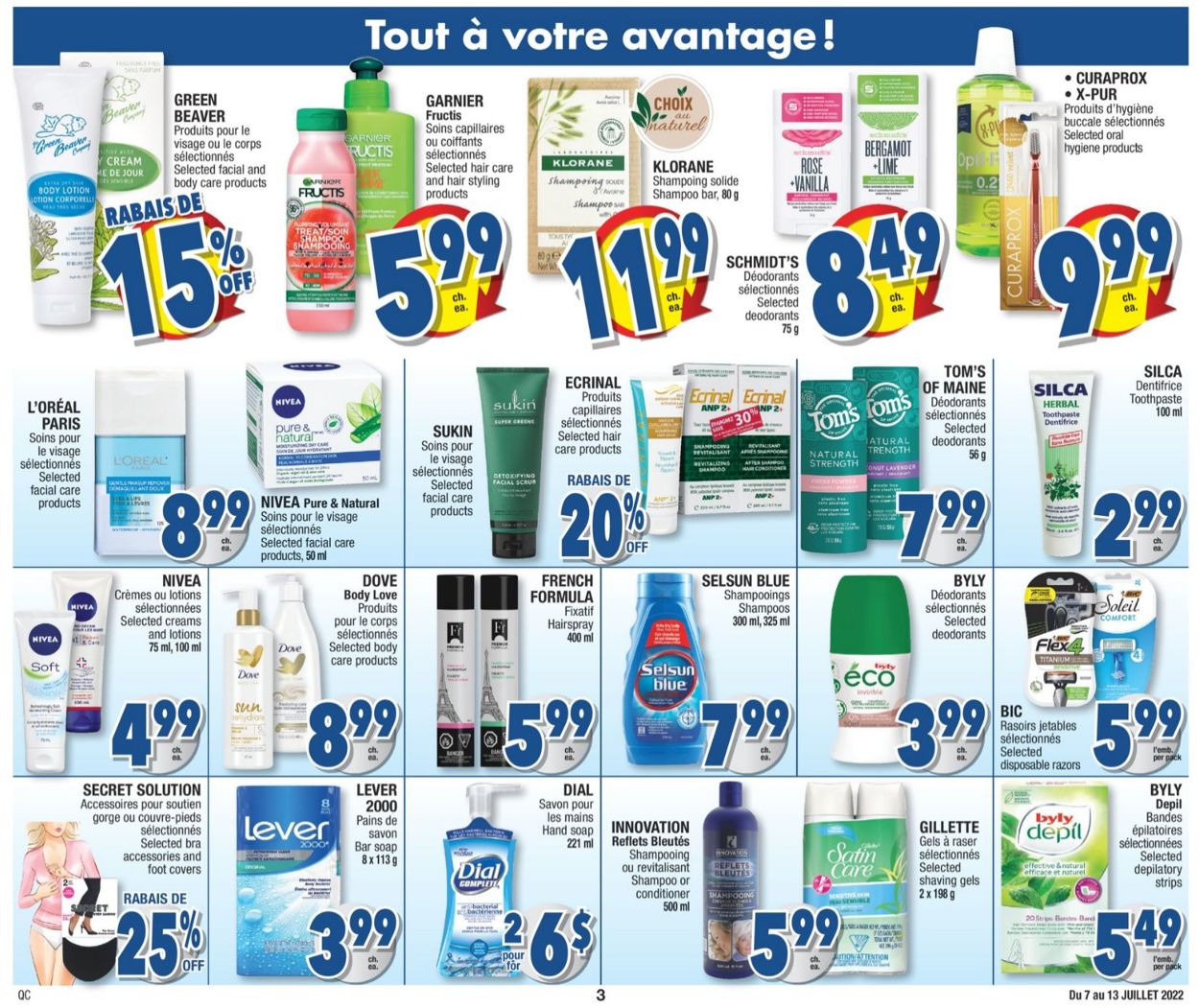 Jean Coutu Flyer - 07/07-07/13/2022 (Page 3)