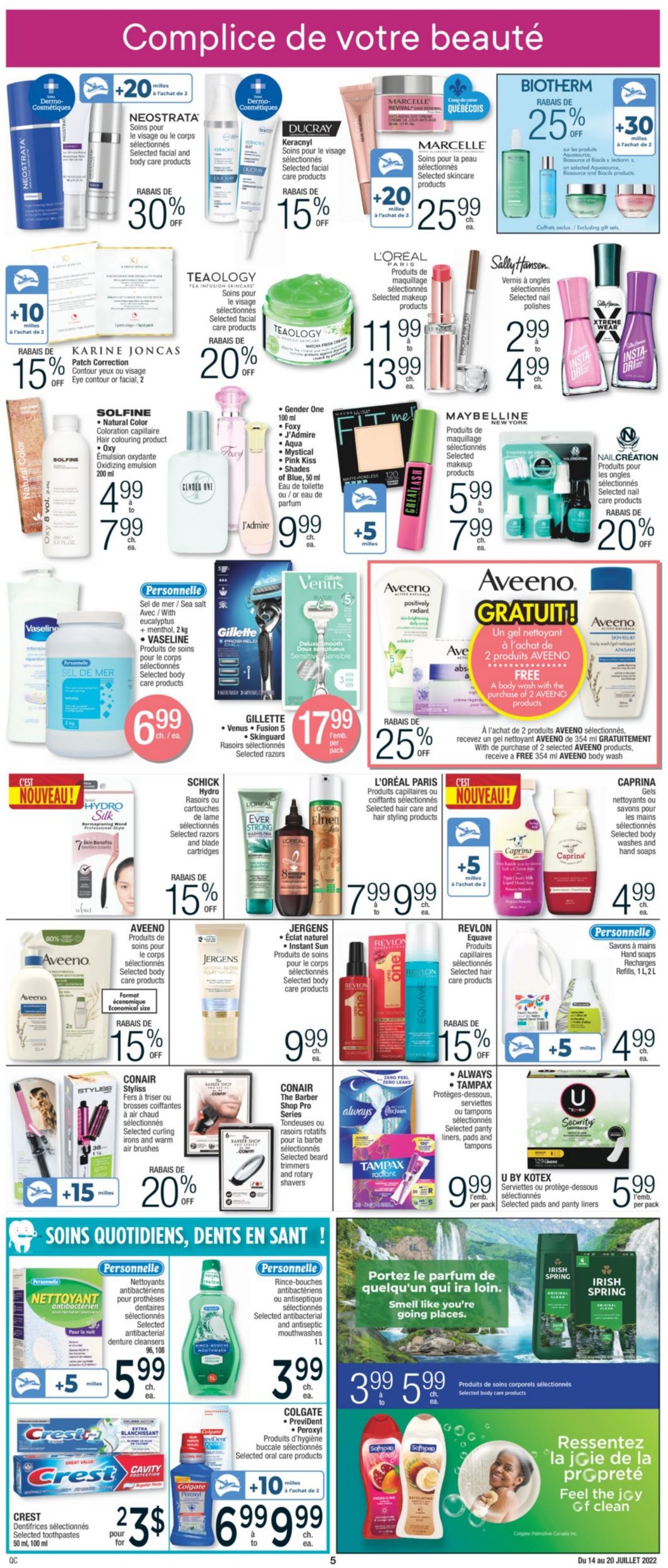 Jean Coutu Flyer - 07/14-07/20/2022 (Page 5)
