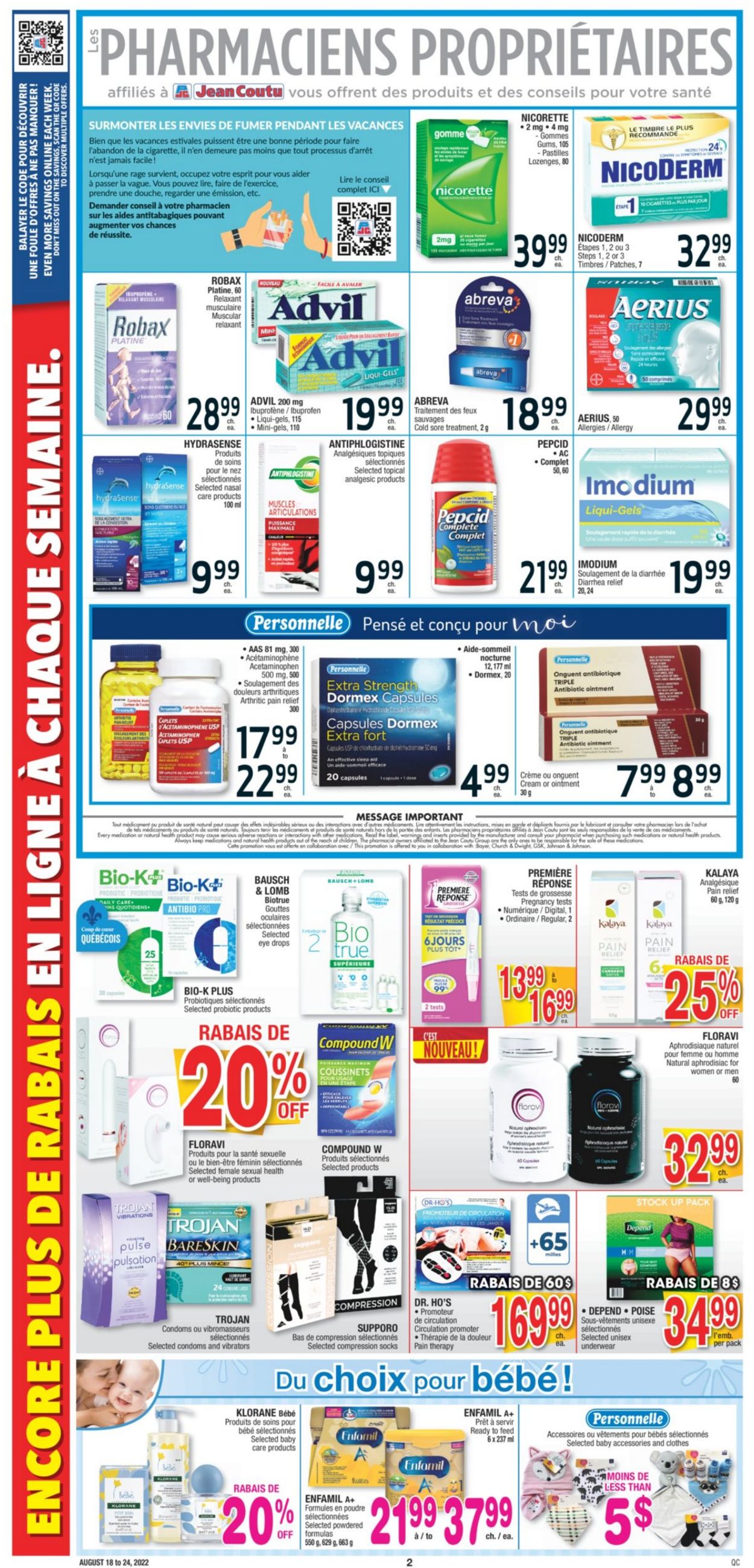 Jean Coutu Flyer - 08/18-08/24/2022 (Page 7)