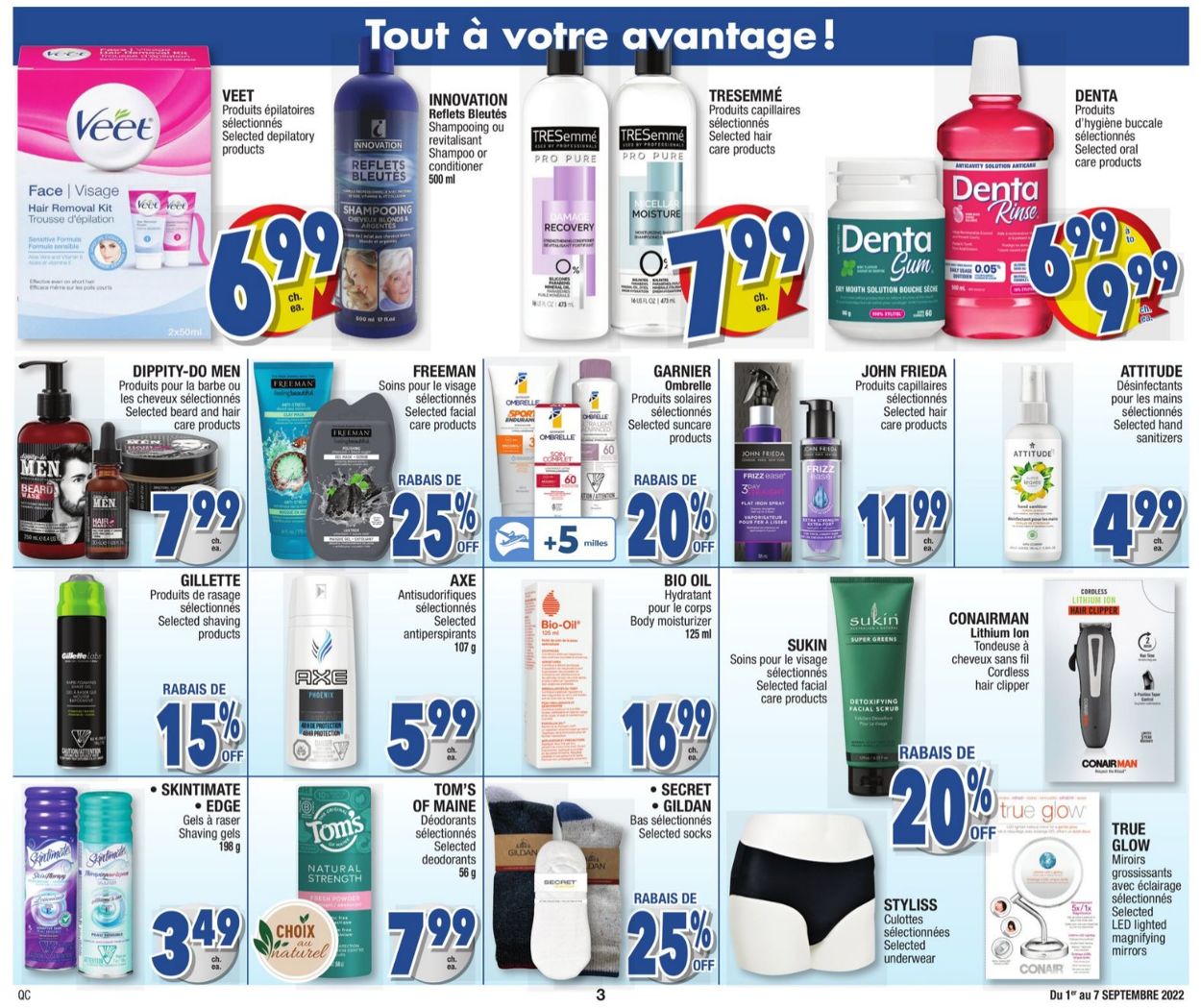 Jean Coutu Flyer - 09/01-09/07/2022 (Page 3)