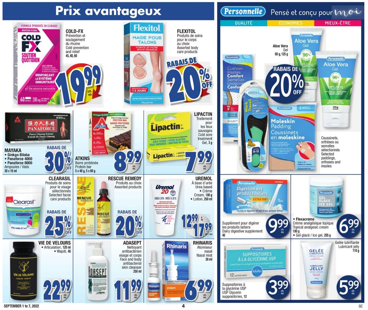 Jean Coutu Flyer - 09/01-09/07/2022 (Page 4)