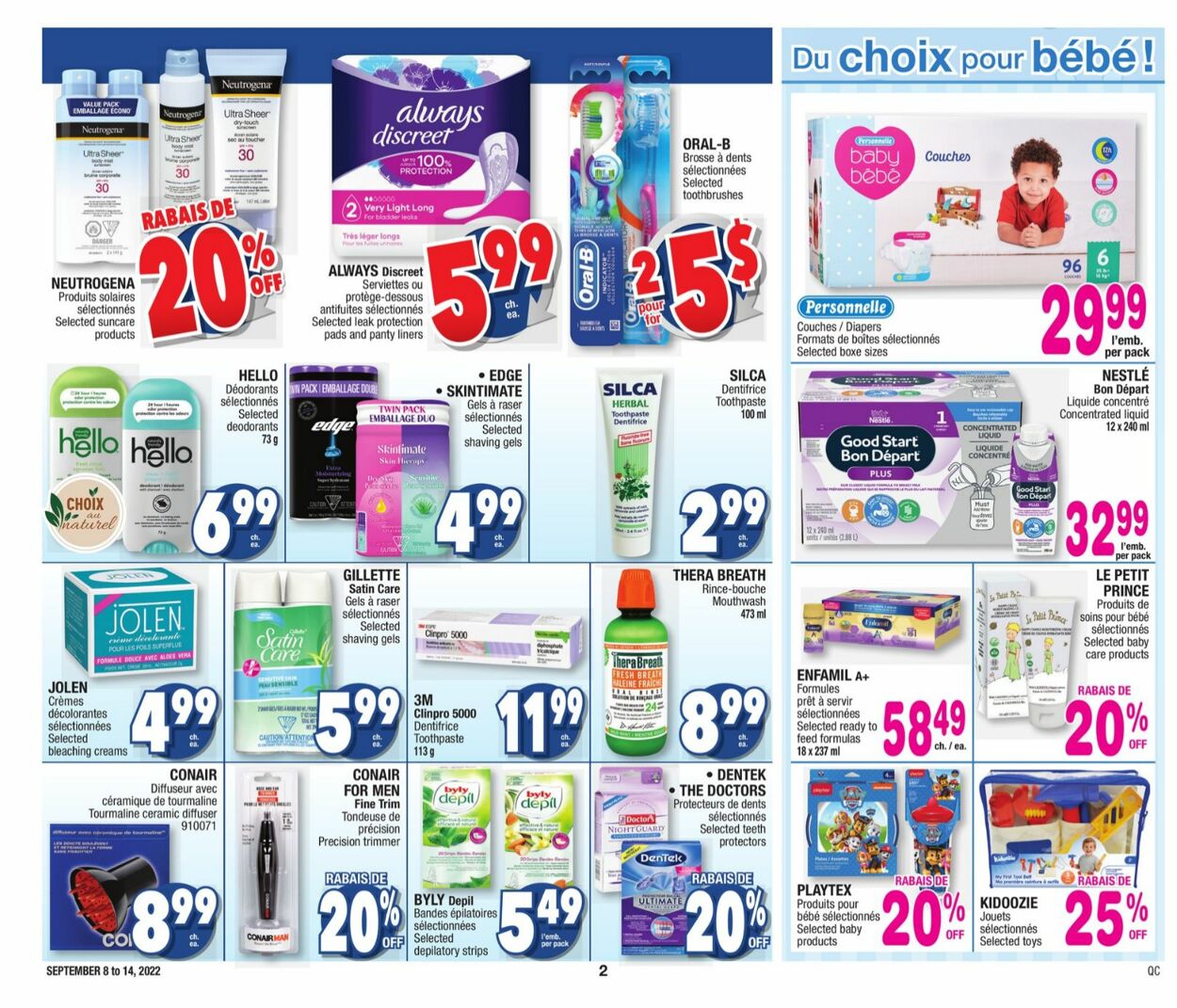 Jean Coutu Flyer - 09/08-09/14/2022 (Page 2)