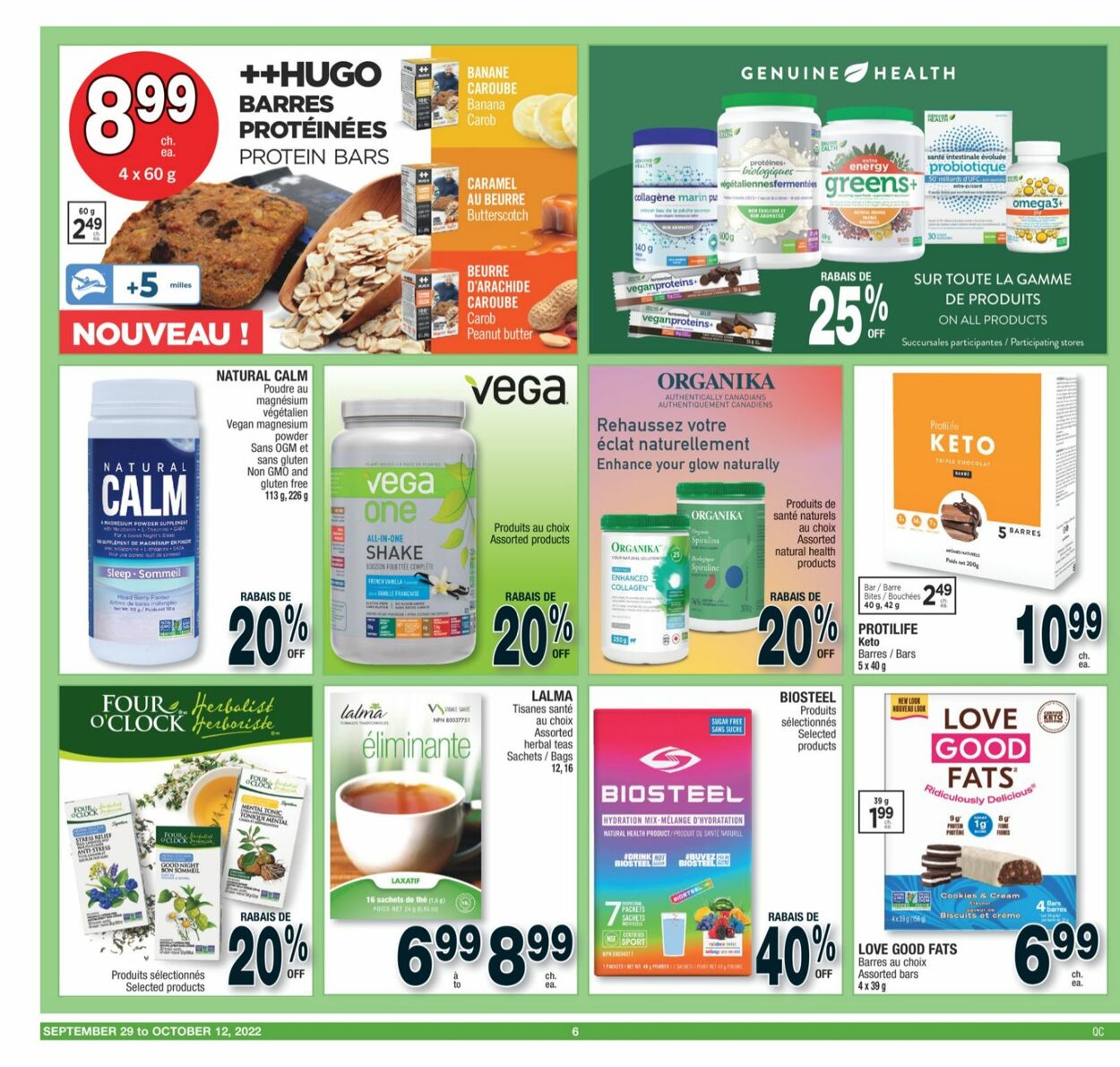 Jean Coutu Flyer - 09/29-10/12/2022 (Page 6)