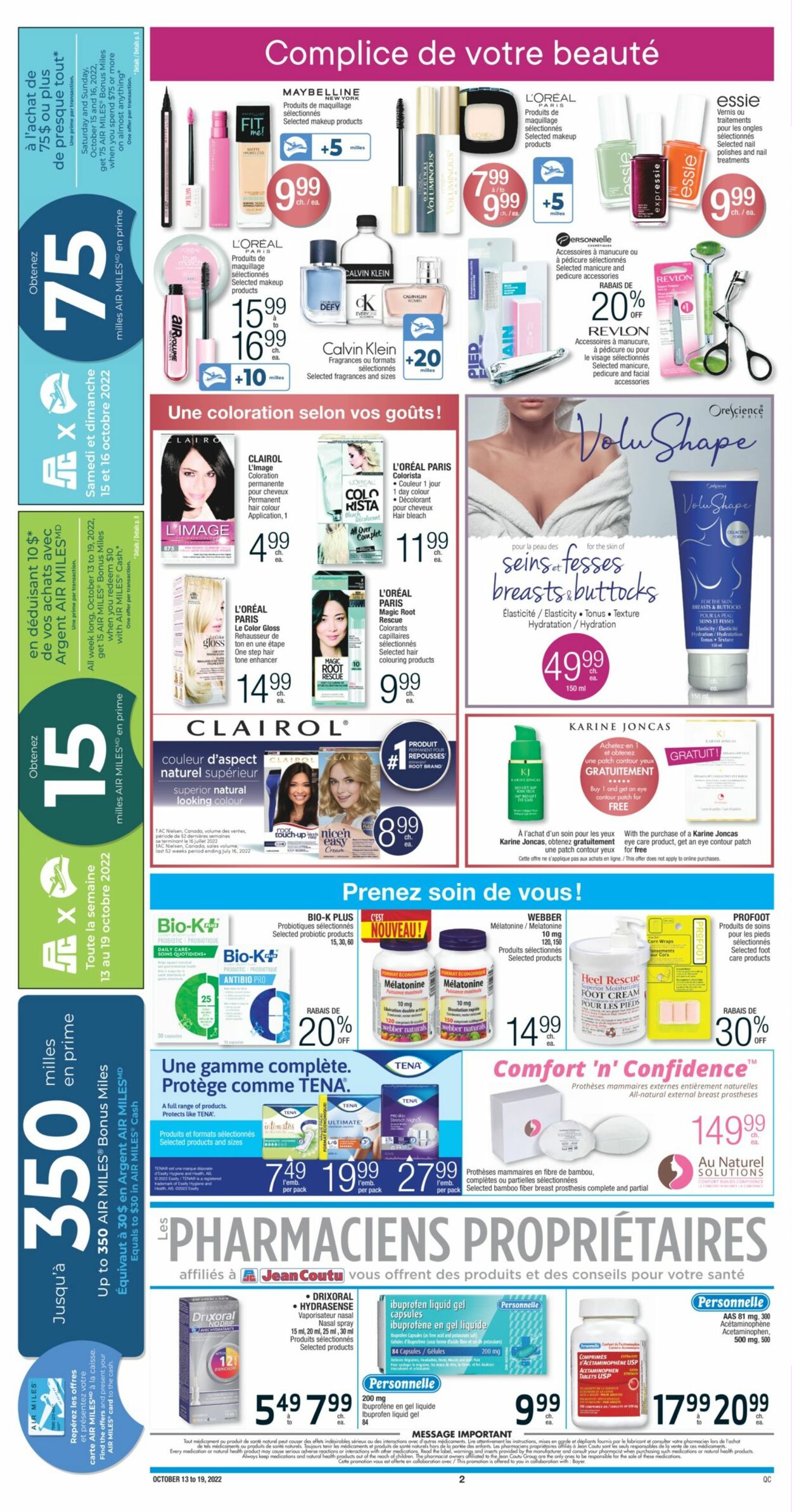 Jean Coutu Flyer - 10/13-10/19/2022 (Page 3)