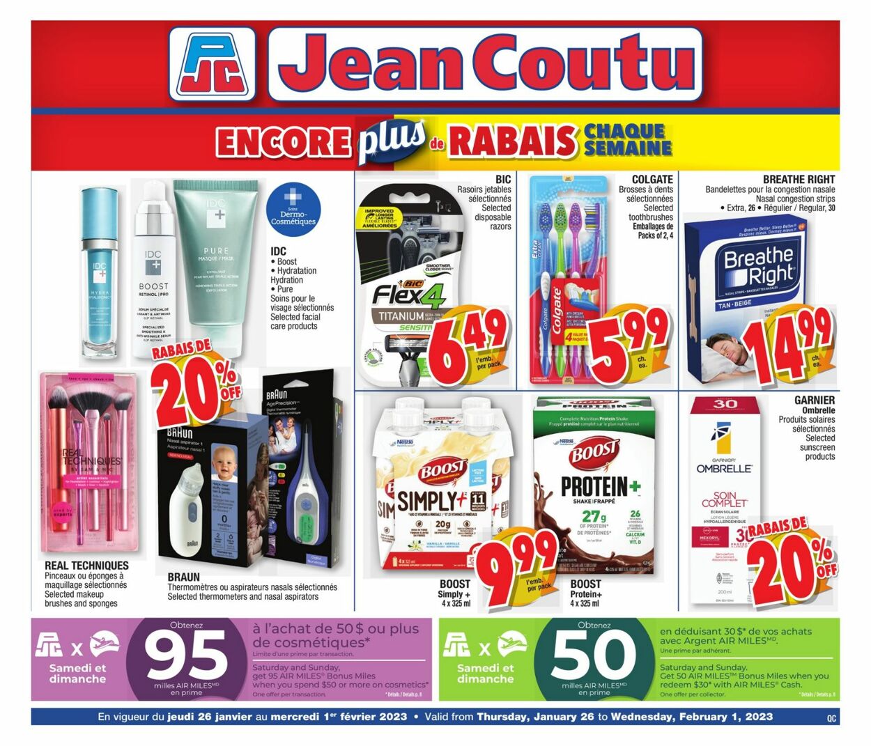 Jean Coutu Flyer - 01/26-02/01/2023