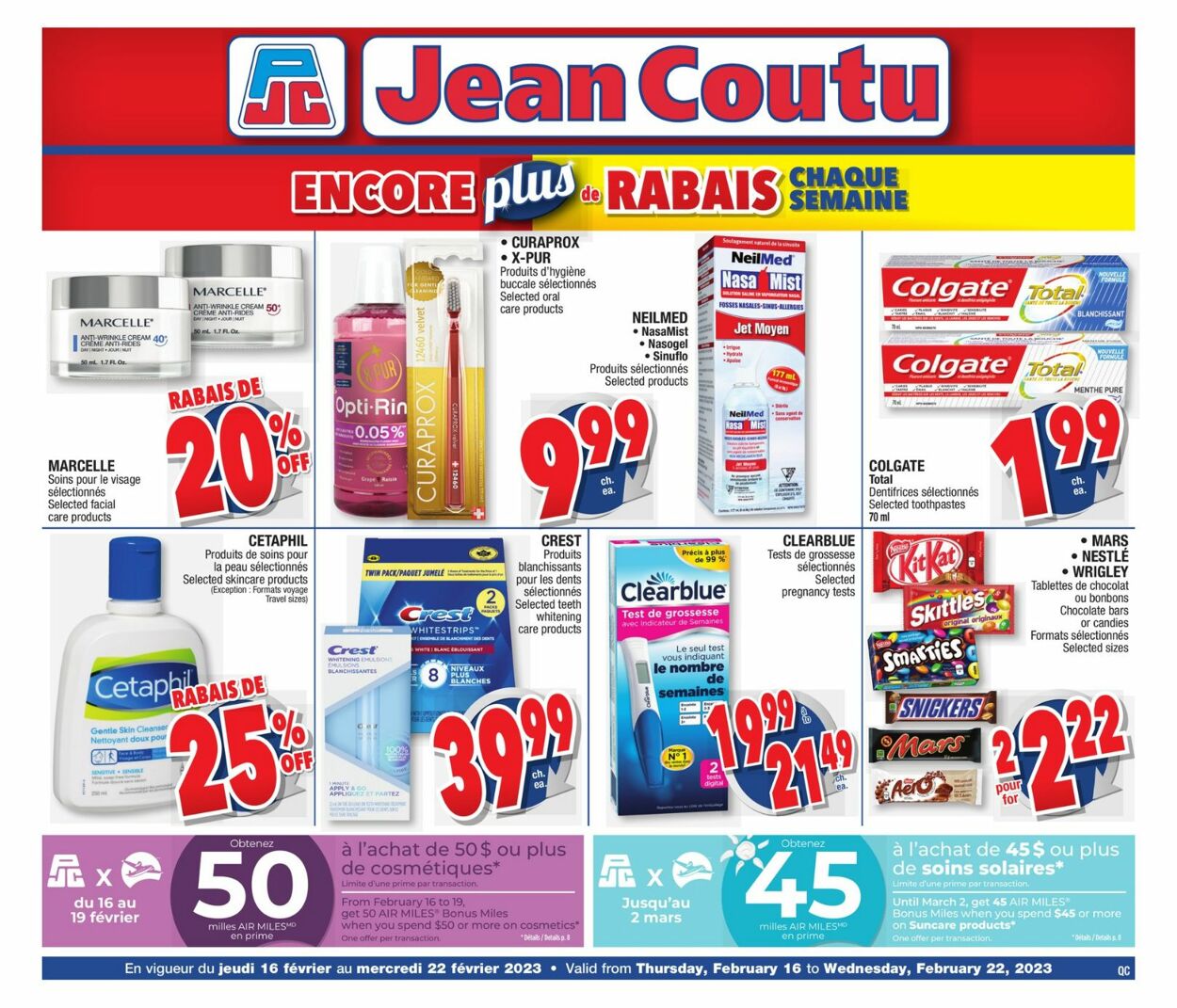 Jean Coutu Flyer - 02/16-02/22/2023