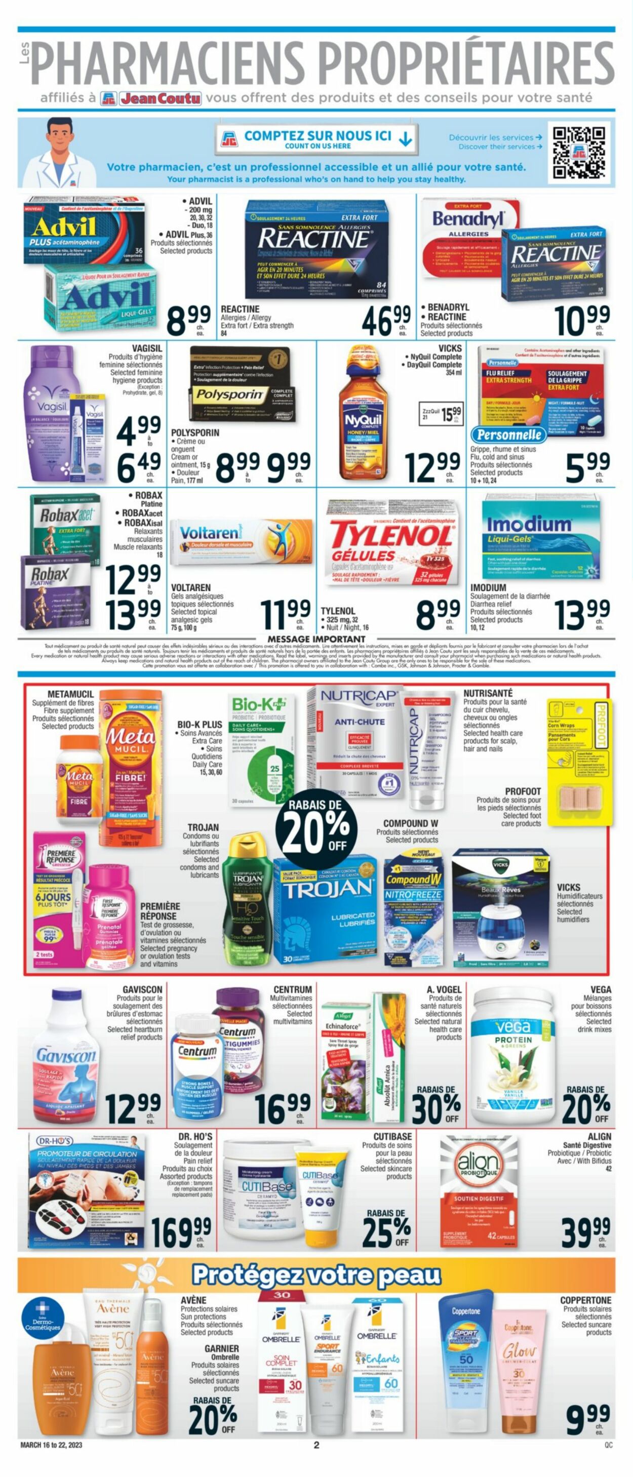 Jean Coutu Flyer - 03/16-03/22/2023 (Page 2)