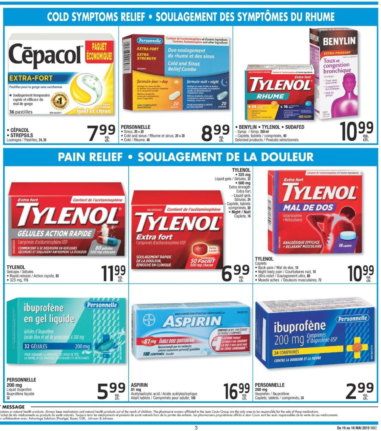 Jean Coutu Flyer - 05/10-05/16/2019 (Page 3)