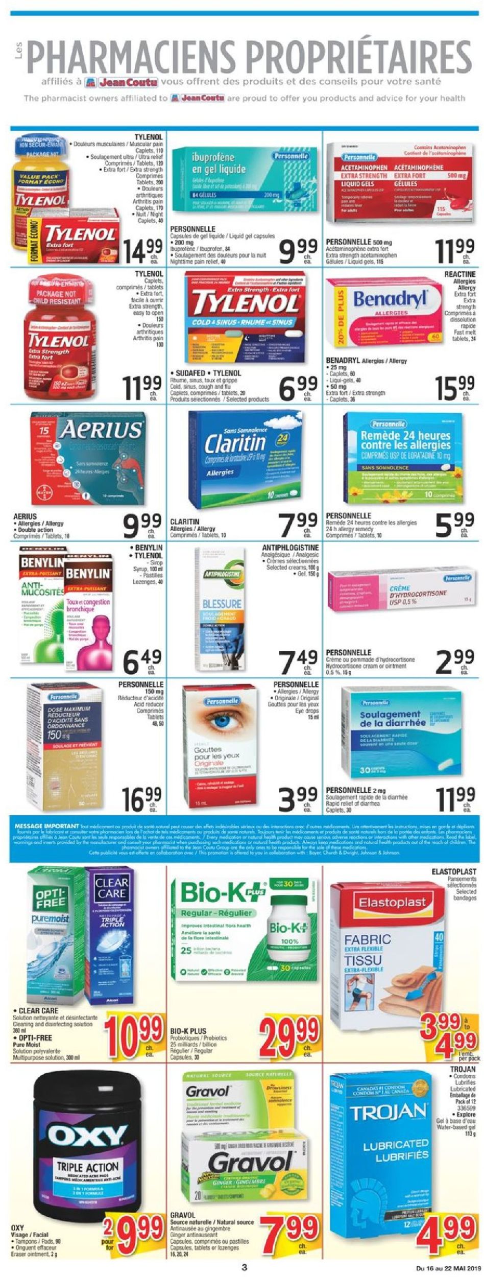 Jean Coutu Flyer - 05/16-05/22/2019 (Page 3)