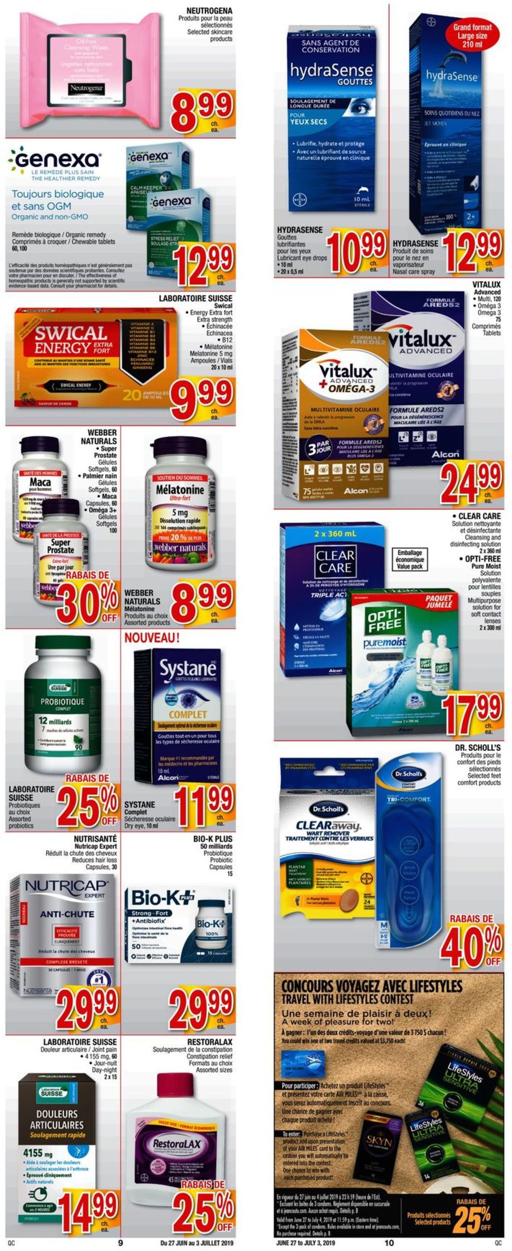 Jean Coutu Flyer - 06/27-07/03/2019 (Page 9)