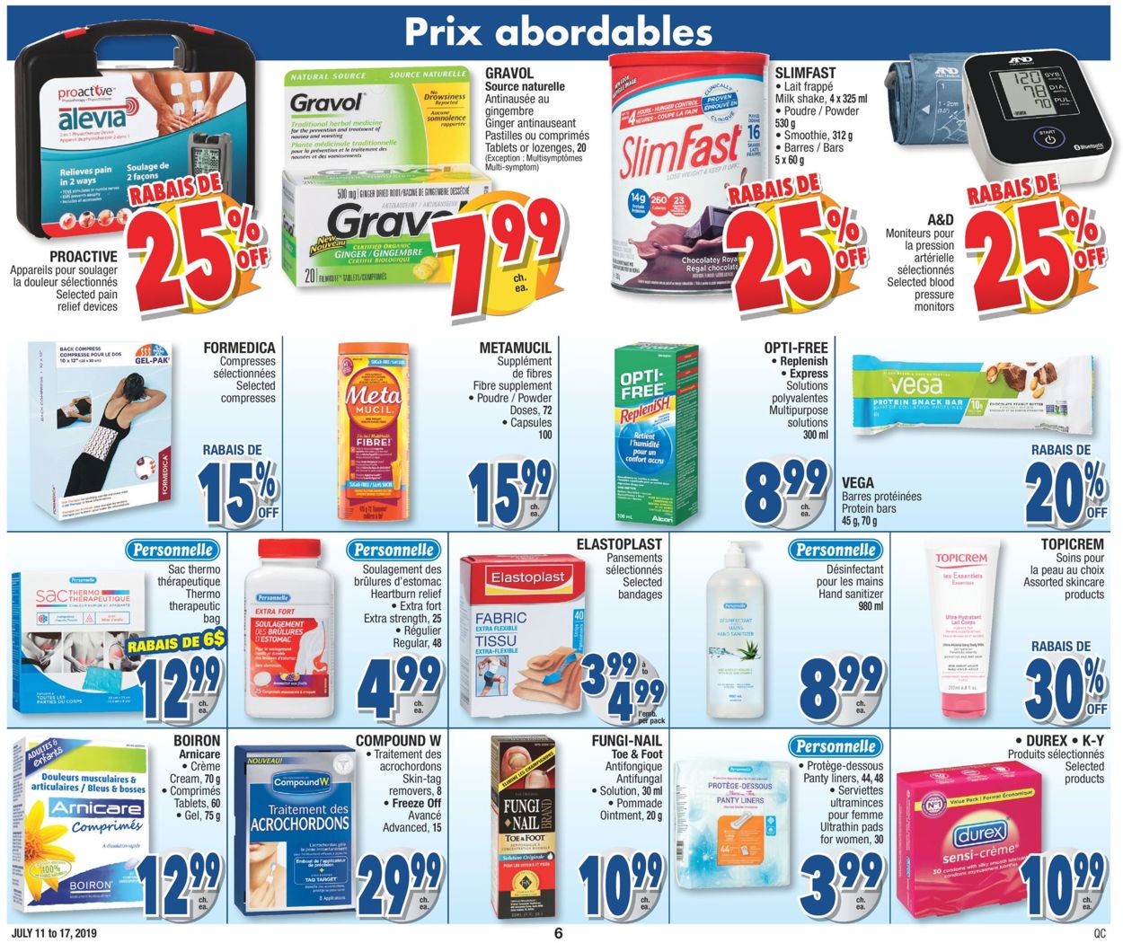 Jean Coutu Flyer - 07/11-07/17/2019 (Page 6)