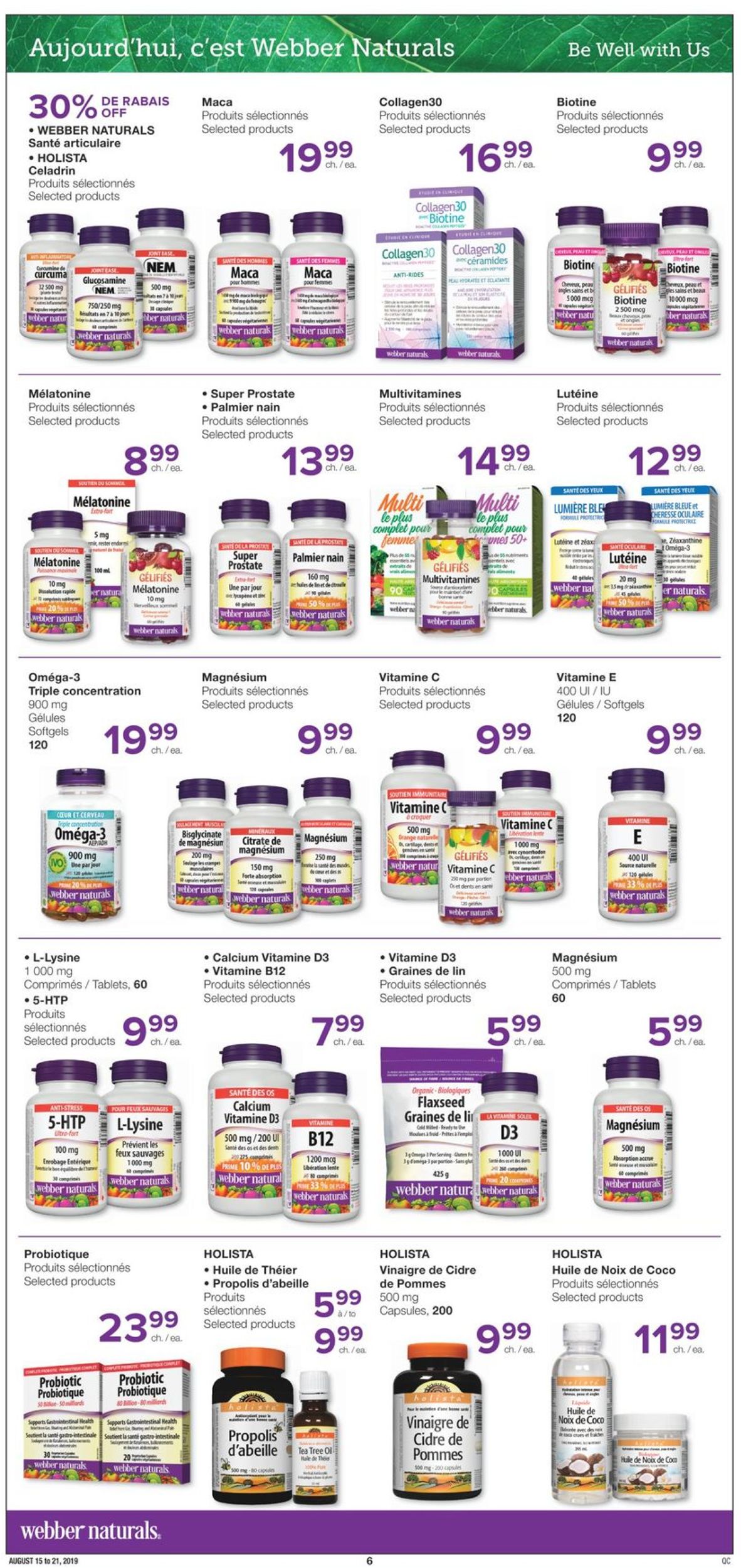 Jean Coutu Flyer - 08/15-08/21/2019 (Page 5)