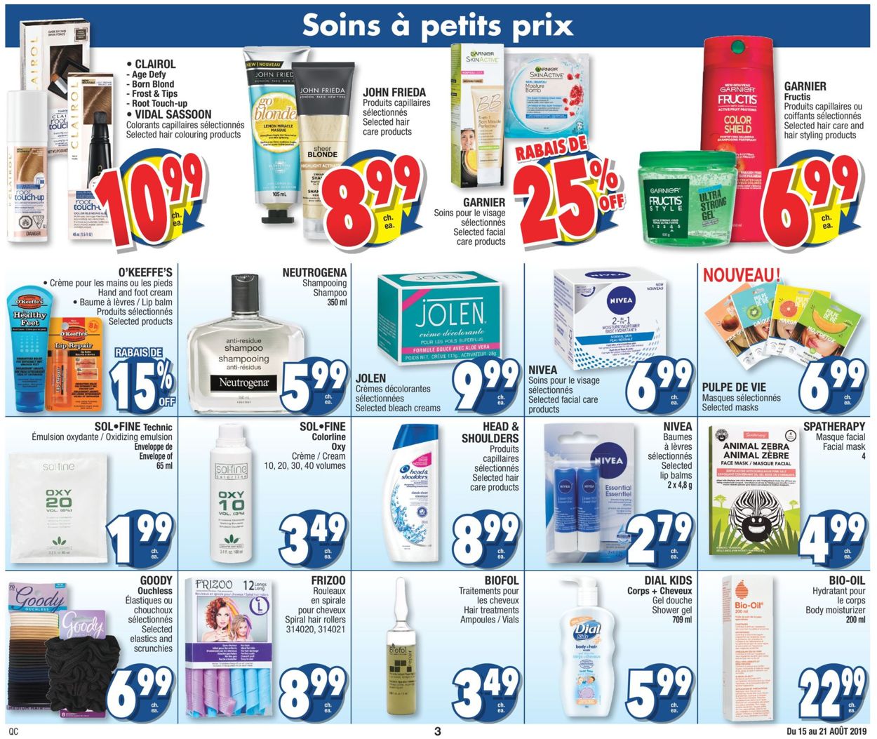Jean Coutu Flyer - 08/15-08/21/2019 (Page 3)