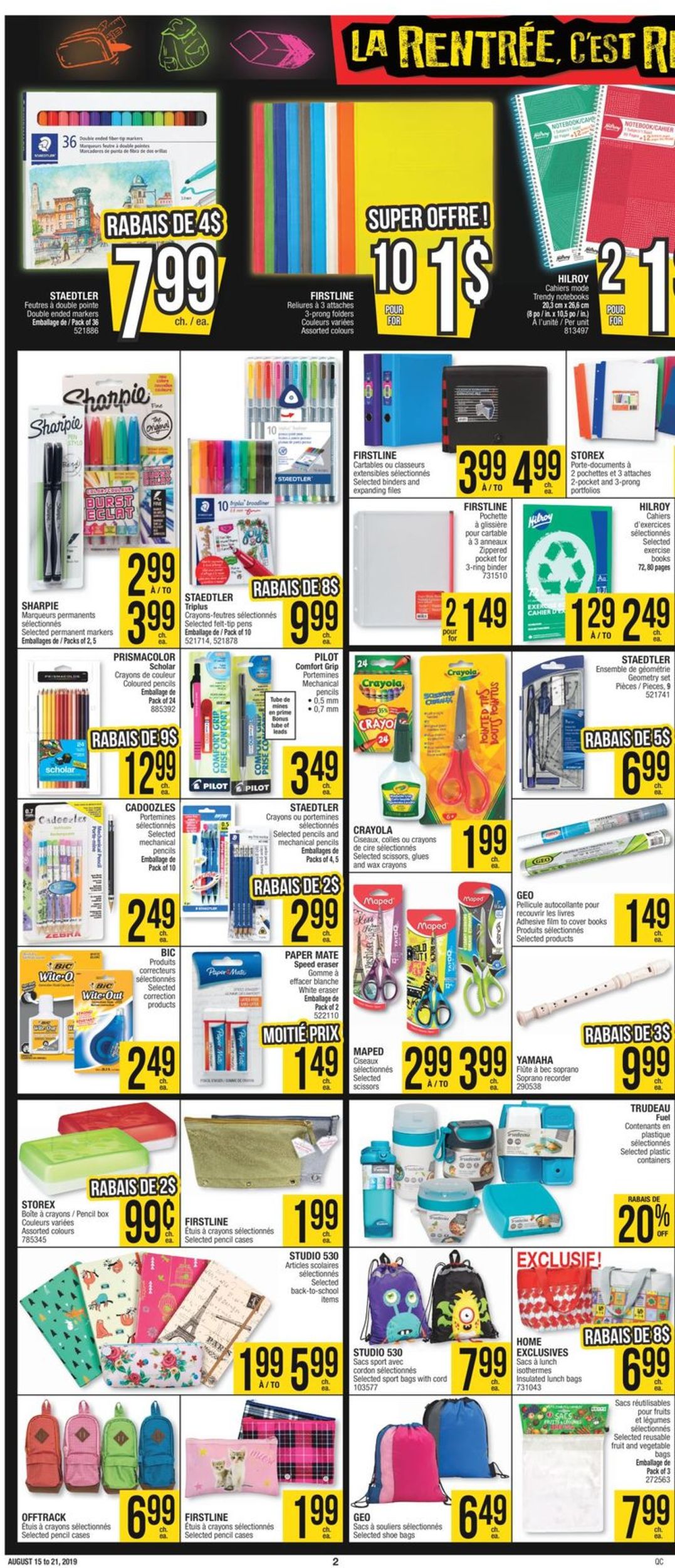 Jean Coutu Flyer - 08/15-08/21/2019 (Page 2)