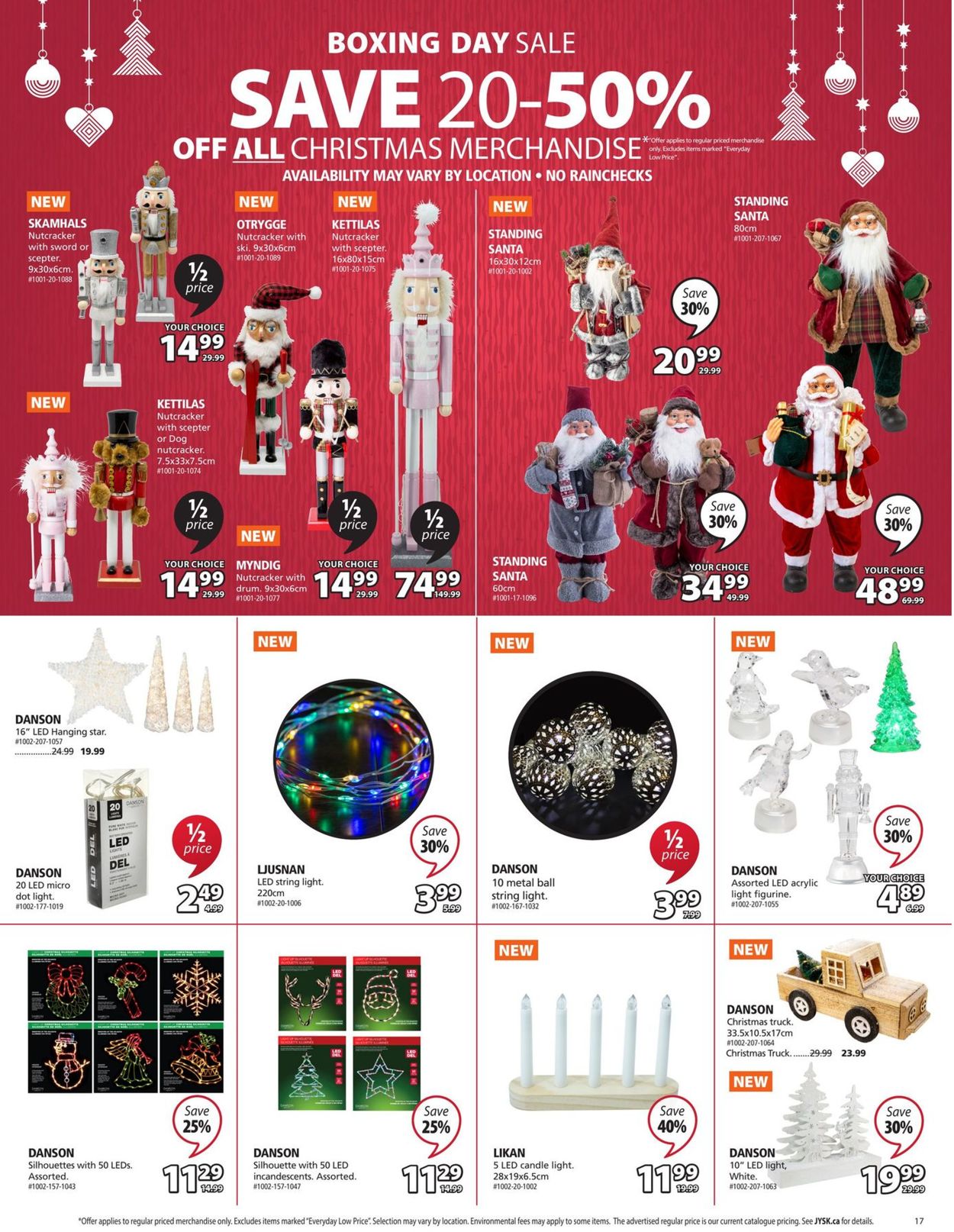 JYSK Boxing Day Sale Flyer - 12/26-12/30/2020 (Page 17)