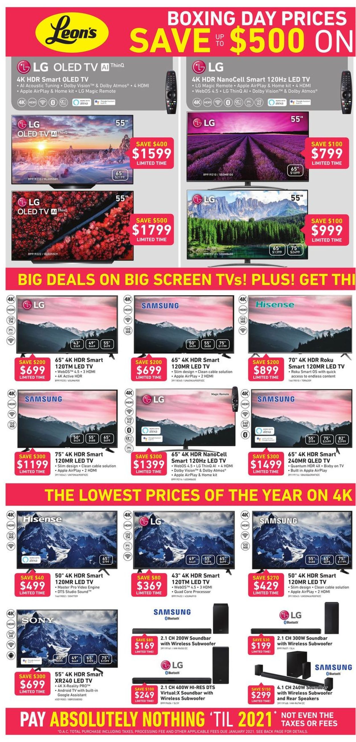 Leon's - Boxing Day SALE Flyer - 12/24-12/31/2019 (Page 4)