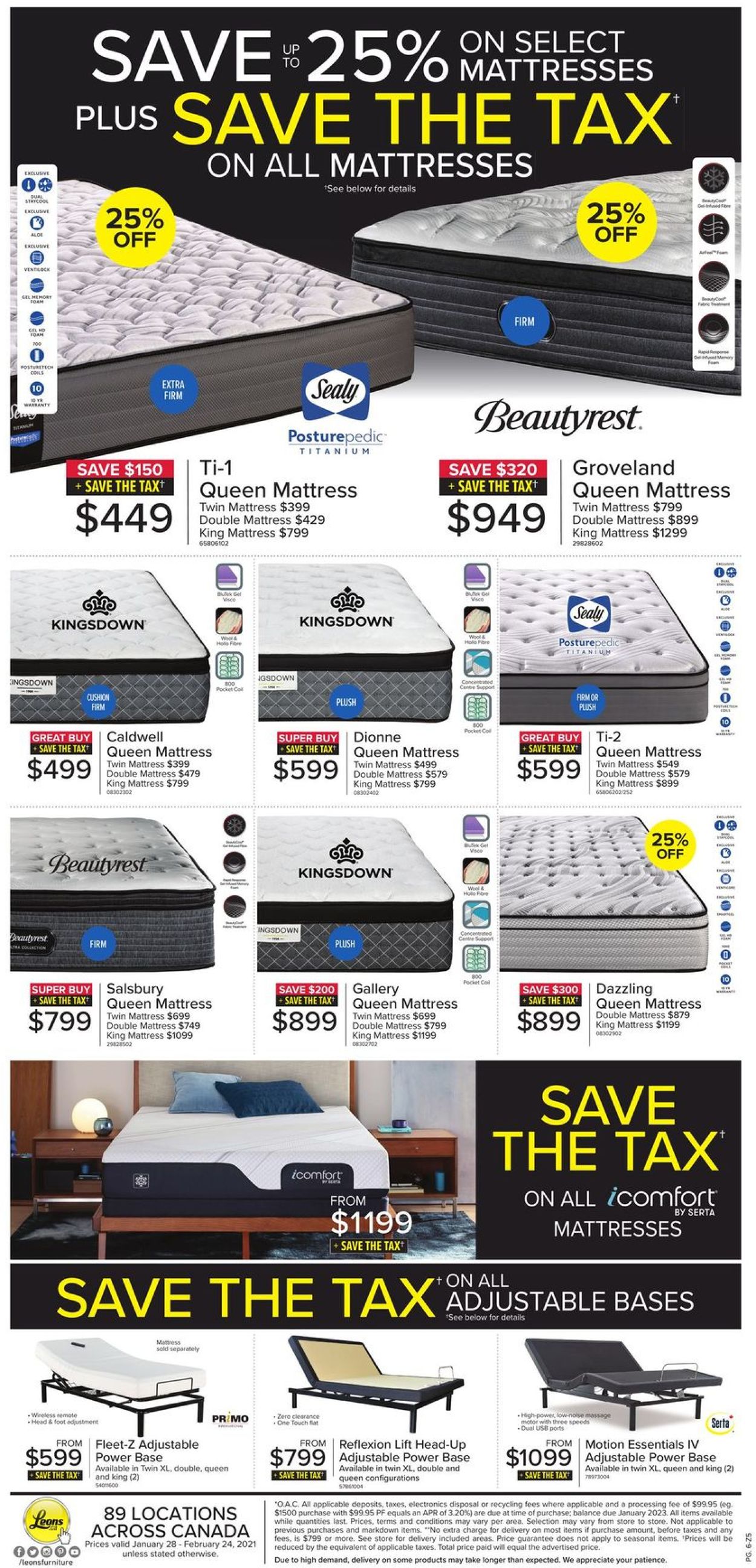 Leon's - Save The Tax Flyer - 01/28-02/24/2021 (Page 6)