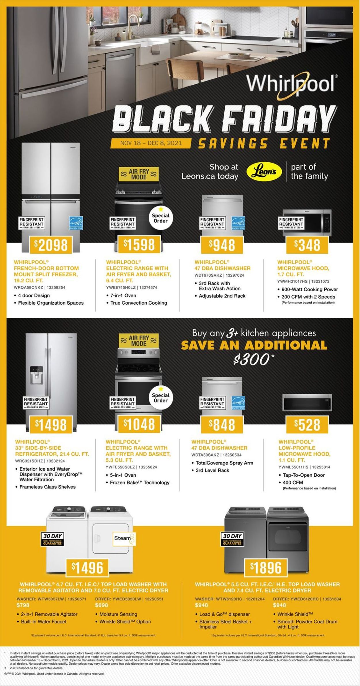 Leon's BLACK FRIDAY 2021 Flyer - 11/18-12/08/2021 (Page 4)