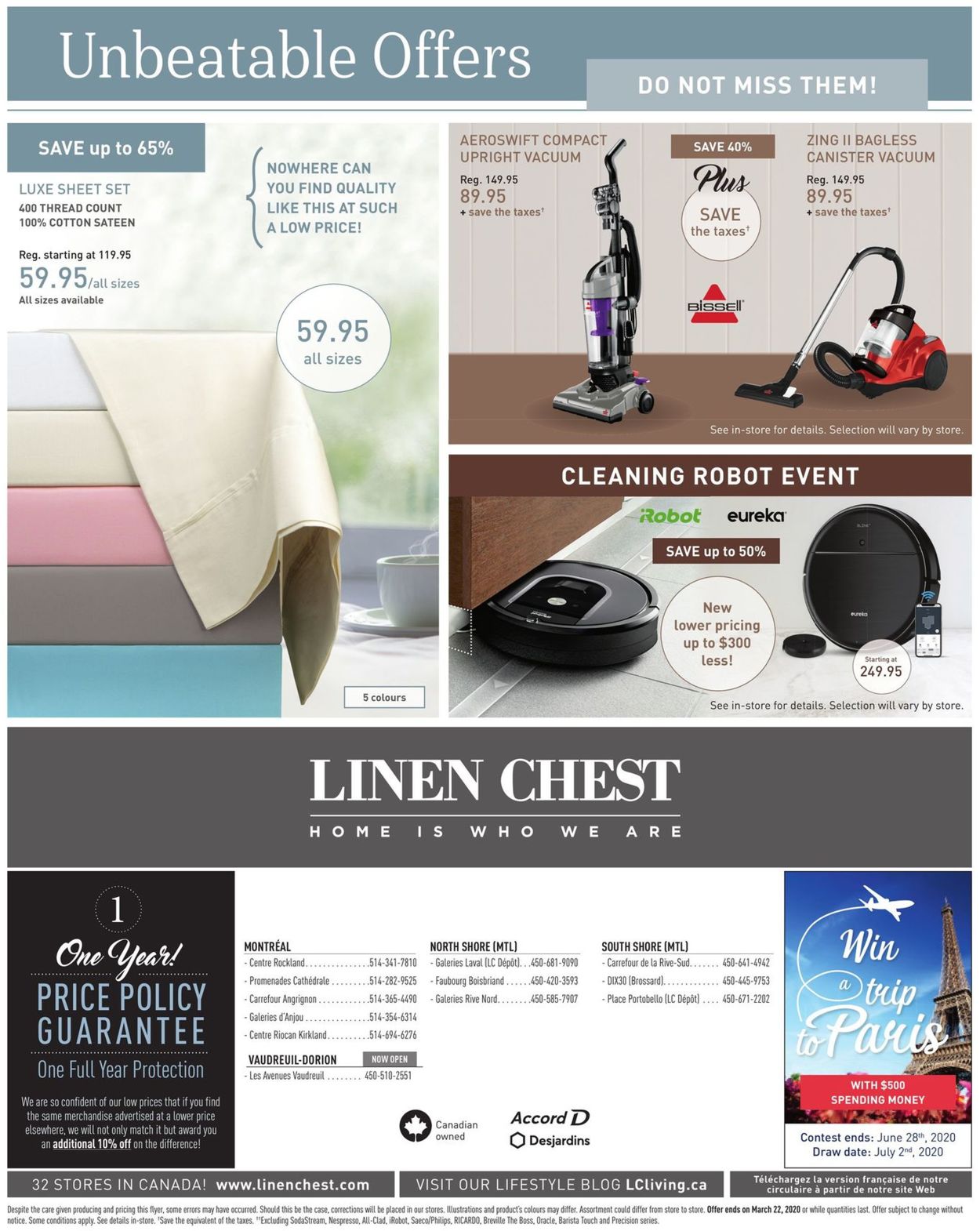 Linen Chest Flyer - 03/18-04/22/2020 (Page 31)