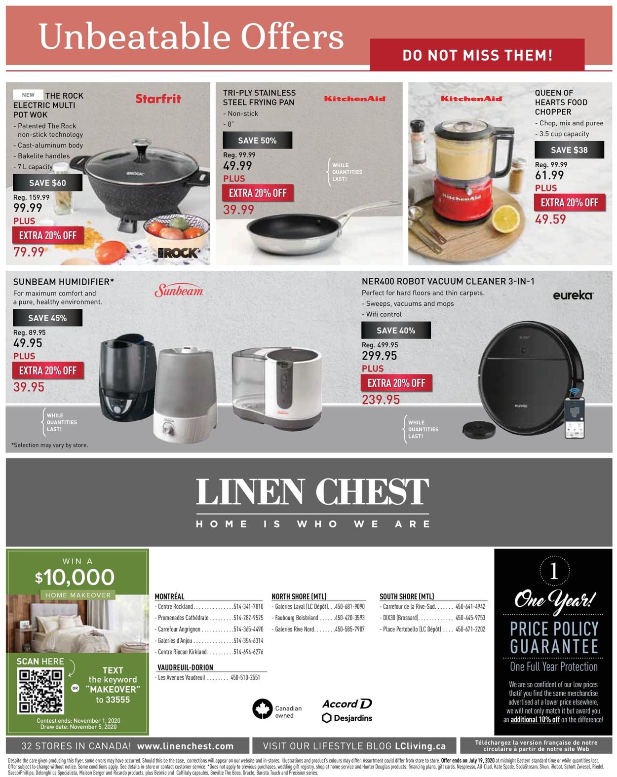 Linen Chest Flyer - 06/24-07/19/2020 (Page 30)