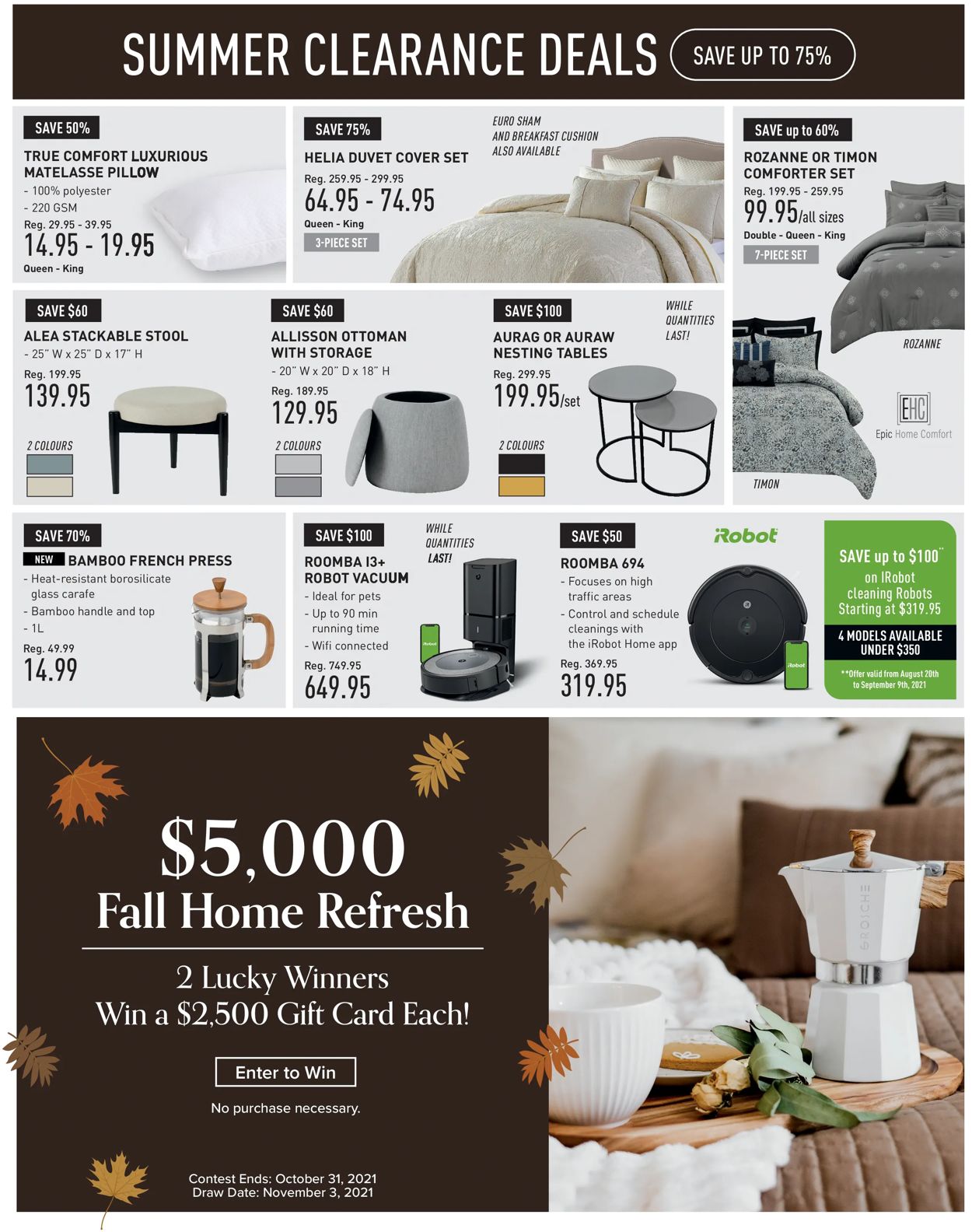 Linen Chest Flyer - 08/25-09/19/2021 (Page 33)