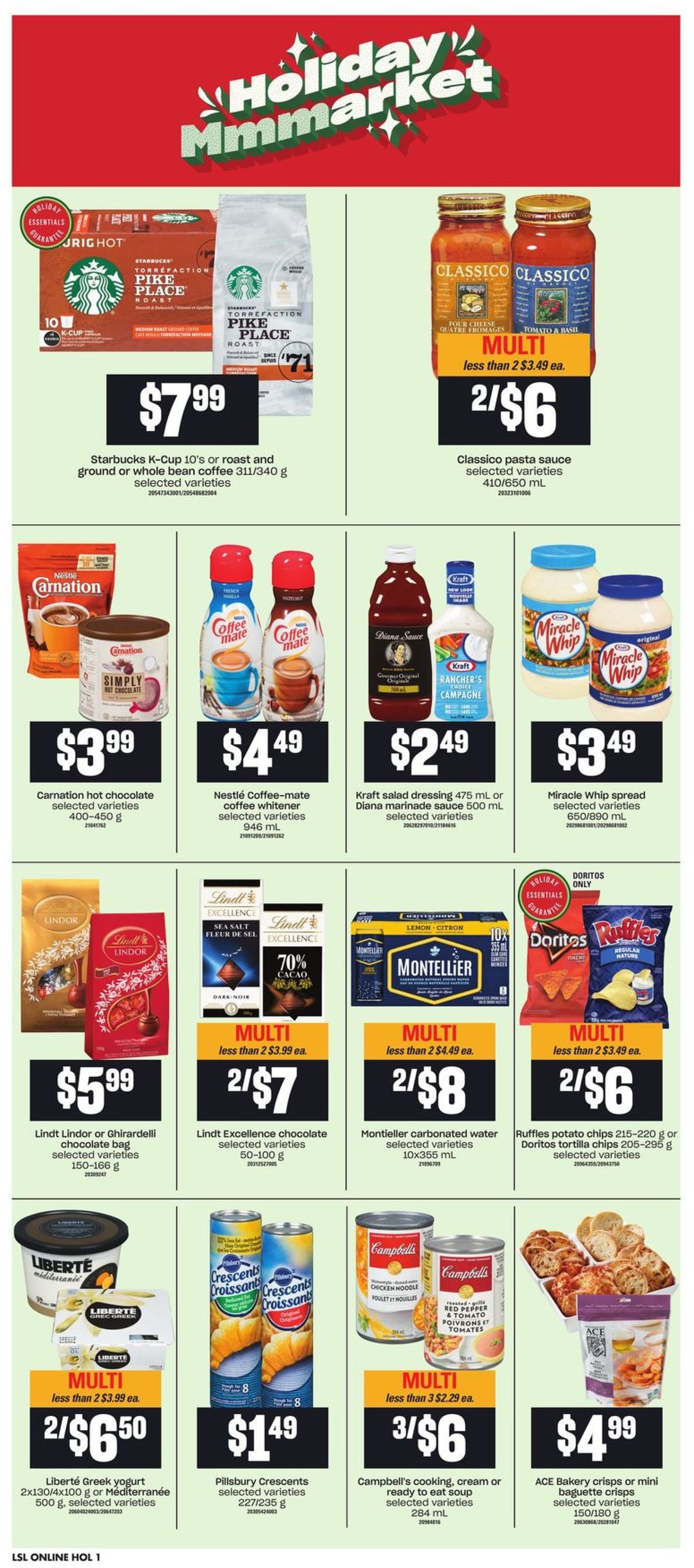 Loblaws - CHRISTMAS 2019 FLYER Flyer - 12/12-12/18/2019 (Page 14)