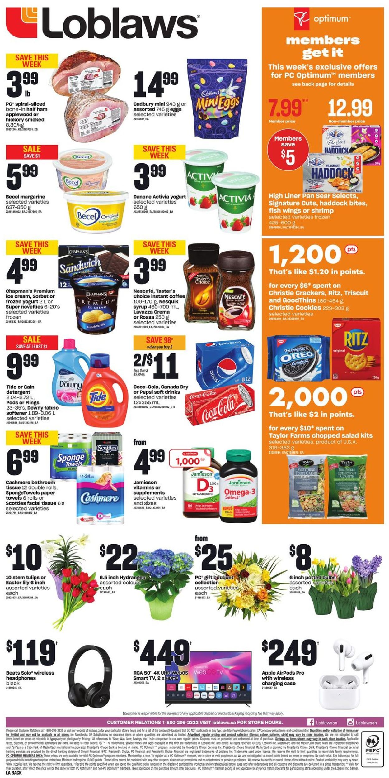 Loblaws EASTER 2022 Flyer - 04/07-04/13/2022 (Page 5)