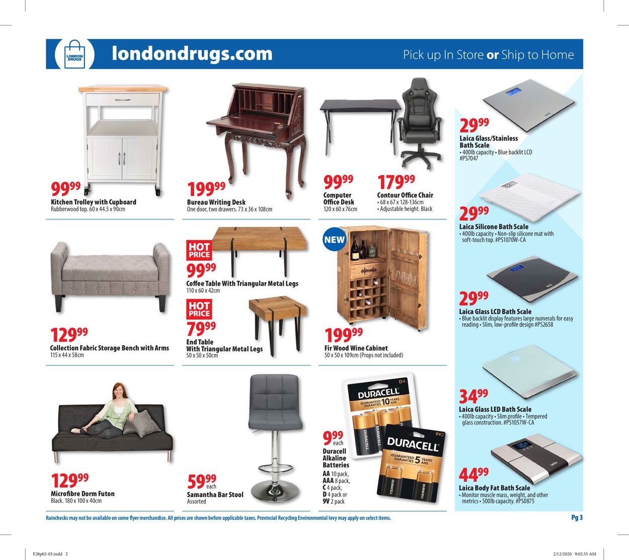 London Drugs Flyer - 02/28-03/04/2020 (Page 3)